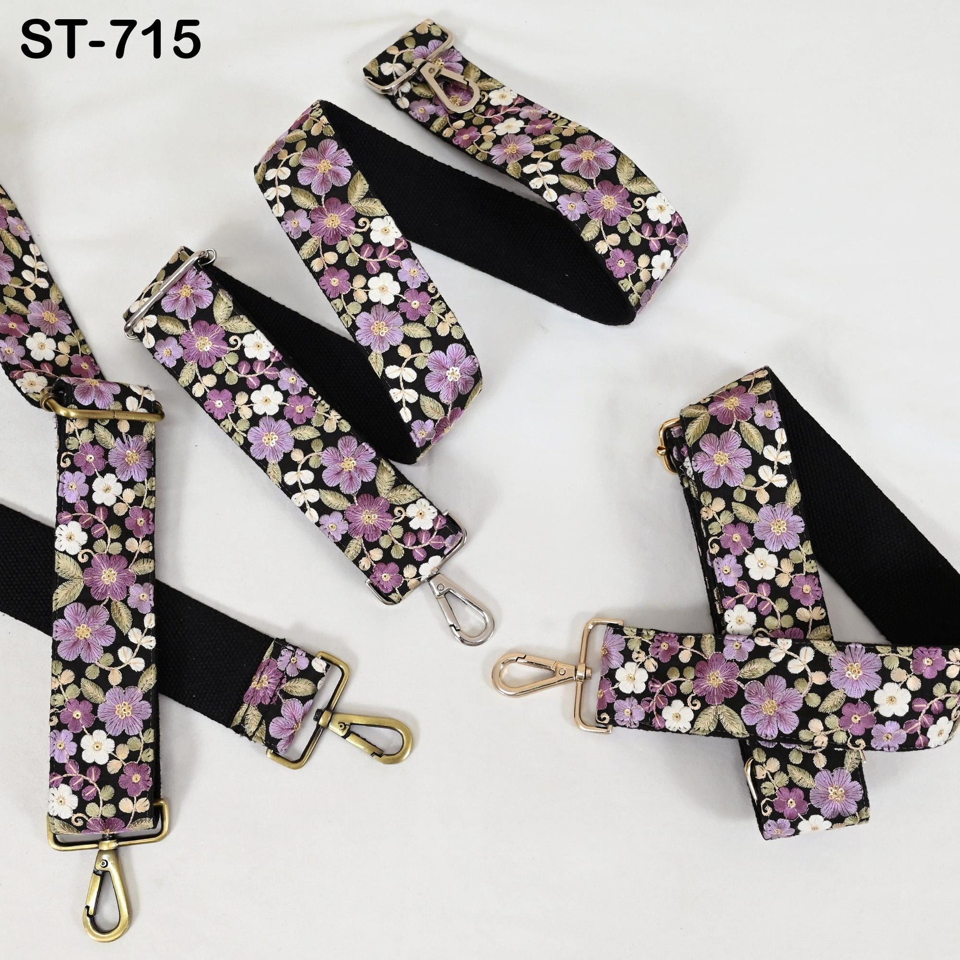 Replacement Handbag Boho Bag Strap Embroidered Camera Strap Crossbody Strap for Purses Embroidery Adjustable Guitar Strap Gift for Sister
