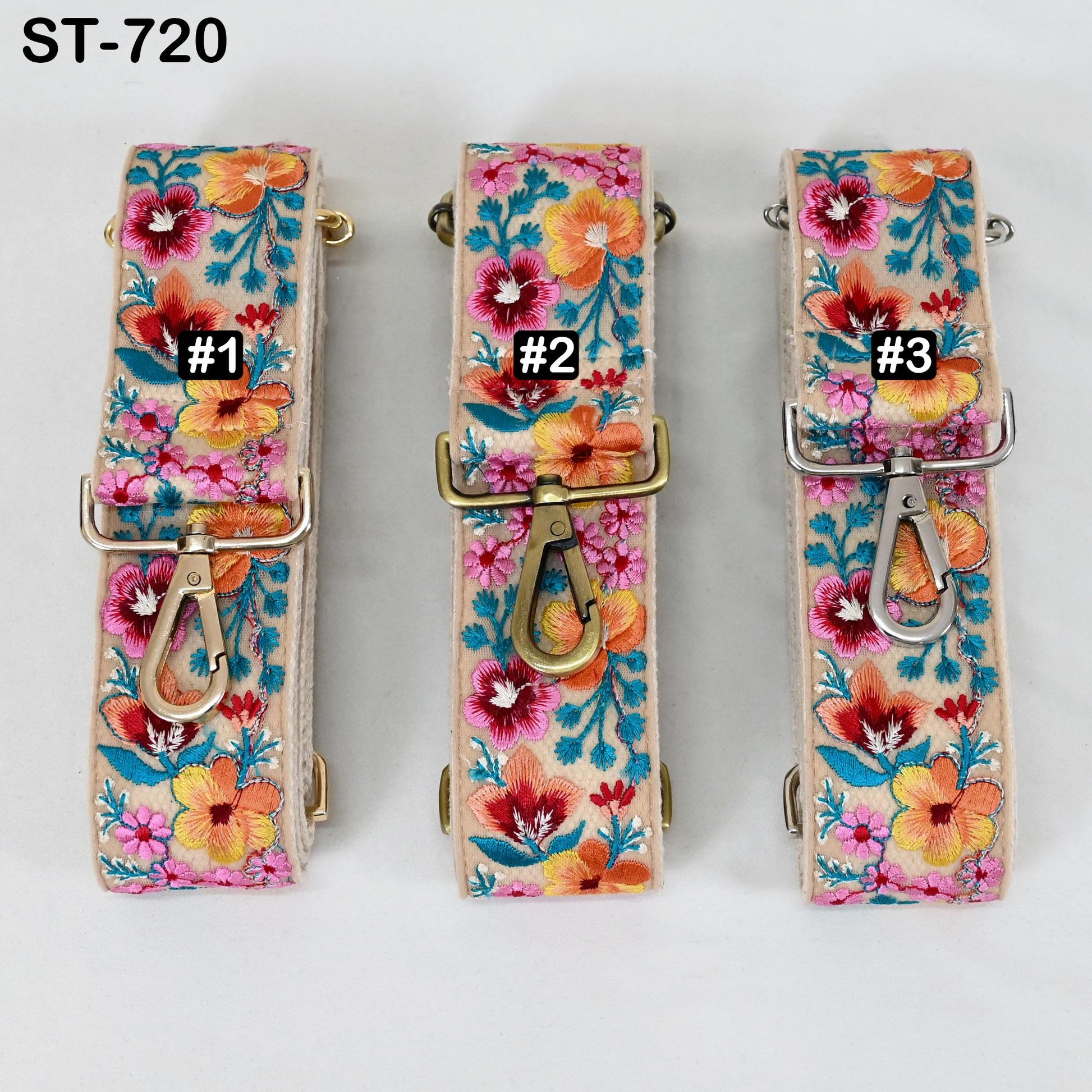 Embroidered Purse Strap Crossbody Strap for Purses Boho Bage Strap Embroidery Replacement Strap Boho Guitar Strap Handbag Strap Gift for her