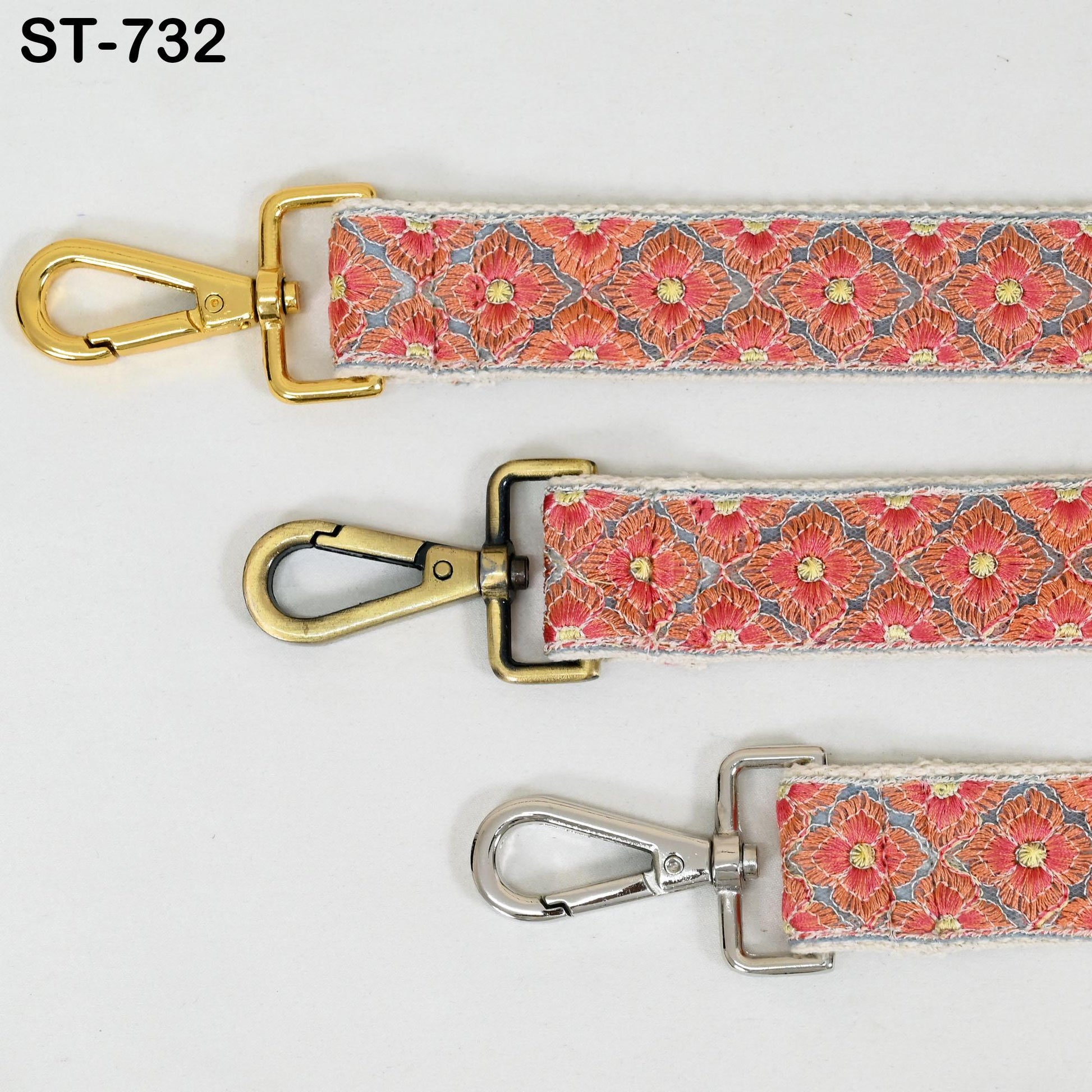 Gift for Dad Embroidered Messenger Bags Strap Crossbody Strap for Purses Boho Embroidery Replacement Strap Boho Guitar Strap Handbag Strap