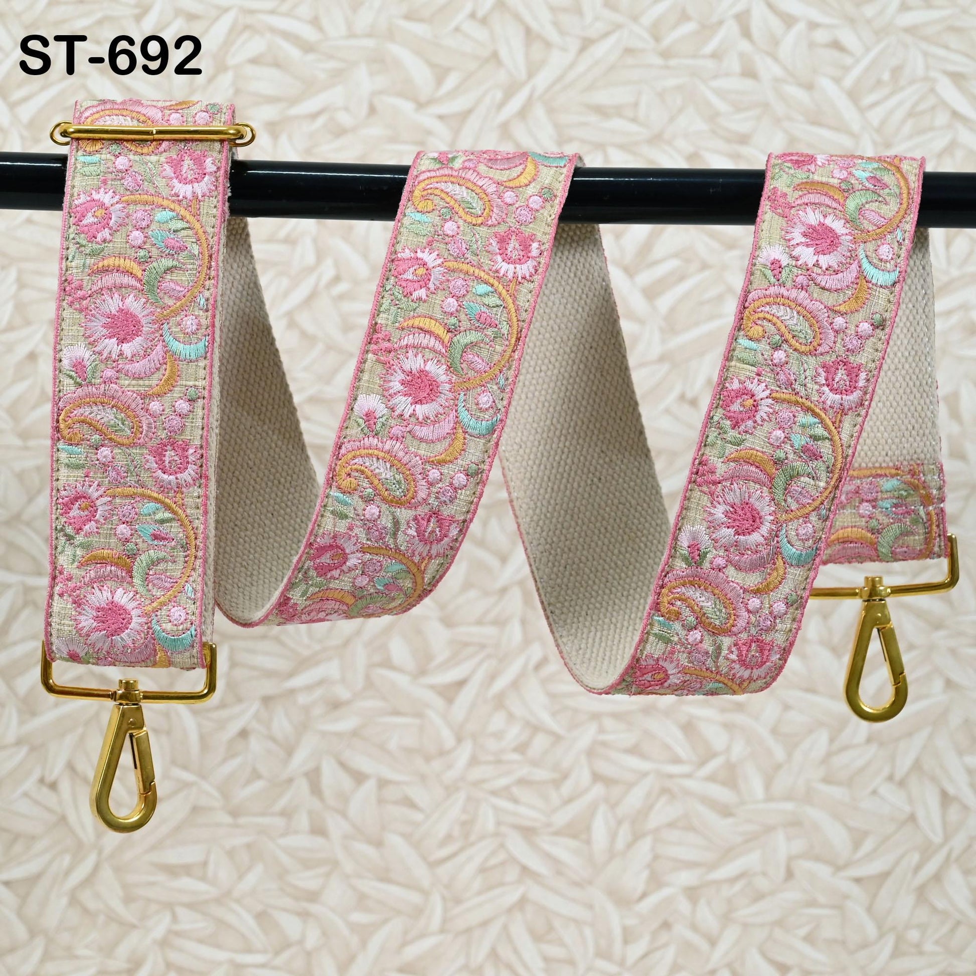 Replacement Purse Strap Crossbody Strap for Purses Detachable Embroidered Bag Strap Embroidery Guitar Strap Handbag Strap Gift Fathers Day