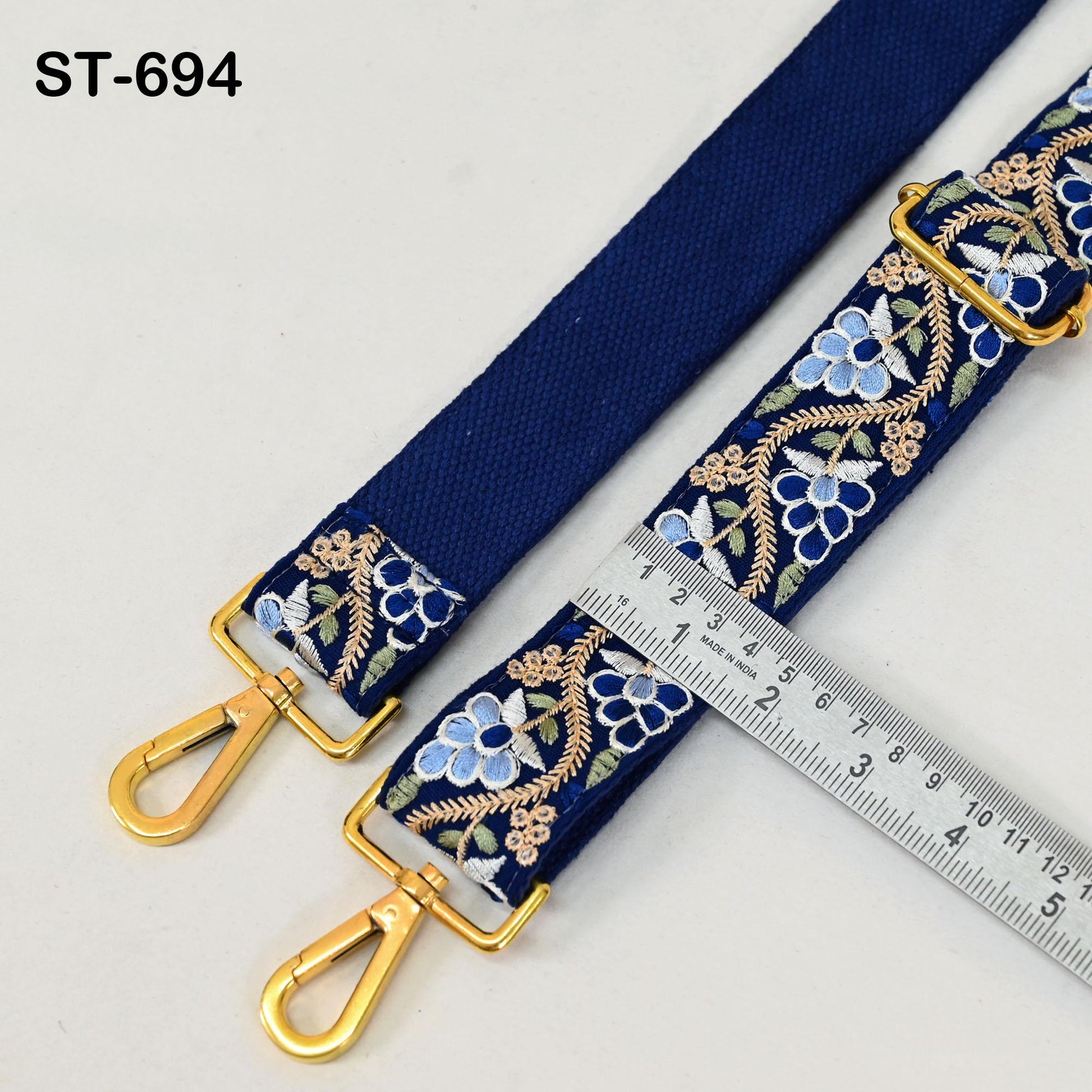 Embroidered Purse Strap Crossbody Strap for Purses Boho Bag Strap Embroidery Replacement Strap Guitar Strap Handbag Strap Gift for Wife