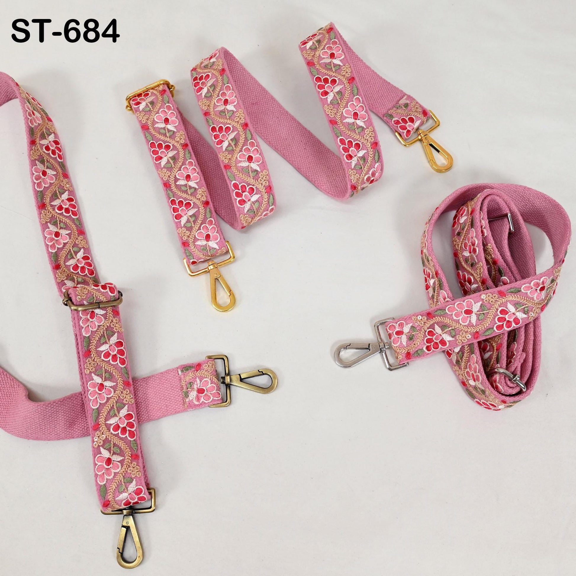 Embroidered Purse Strap Crossbody Strap for Purses Boho Bag Strap Embroidery Replacement Strap Guitar Strap Handbag Strap Gift for Sister