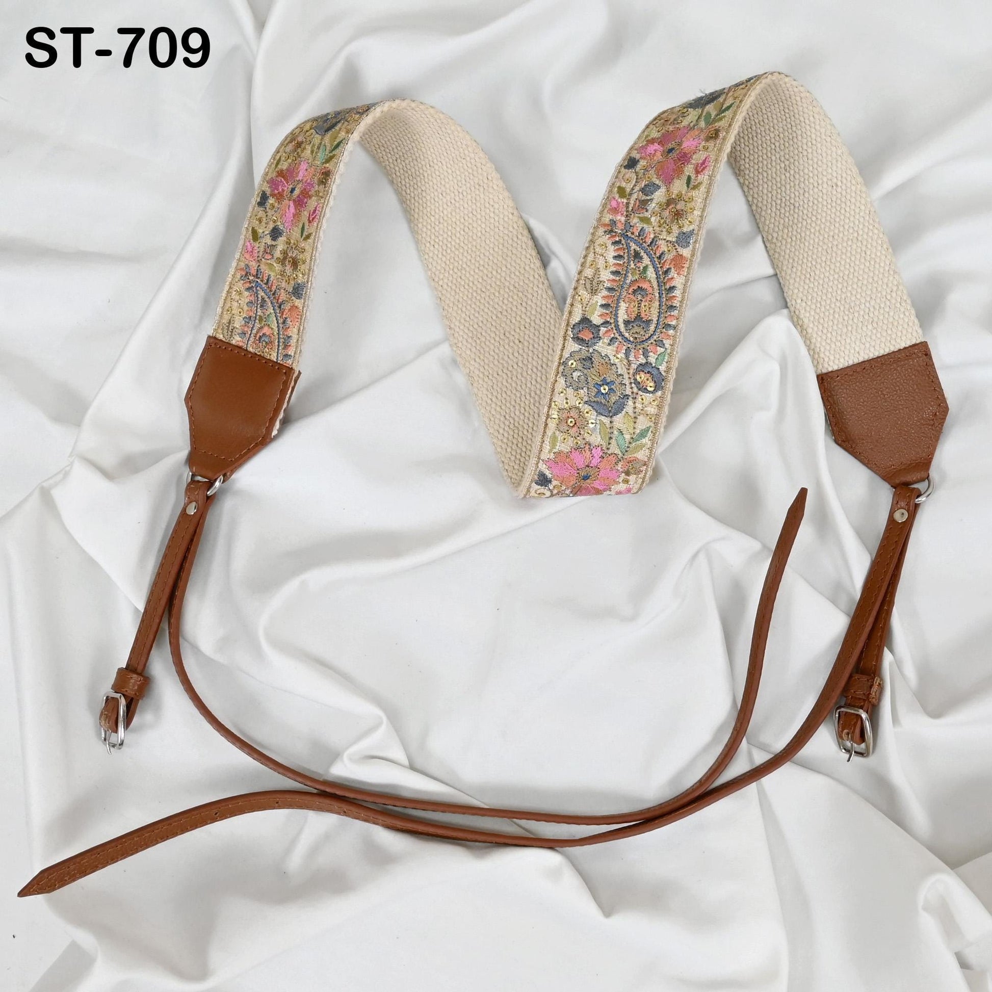 Photographer Leather Strap Sling Camera Strap Embroidery DSLR Camera Accessories Camera Holder Neck Shoulder Strap Christmas Gifts Boyfriend