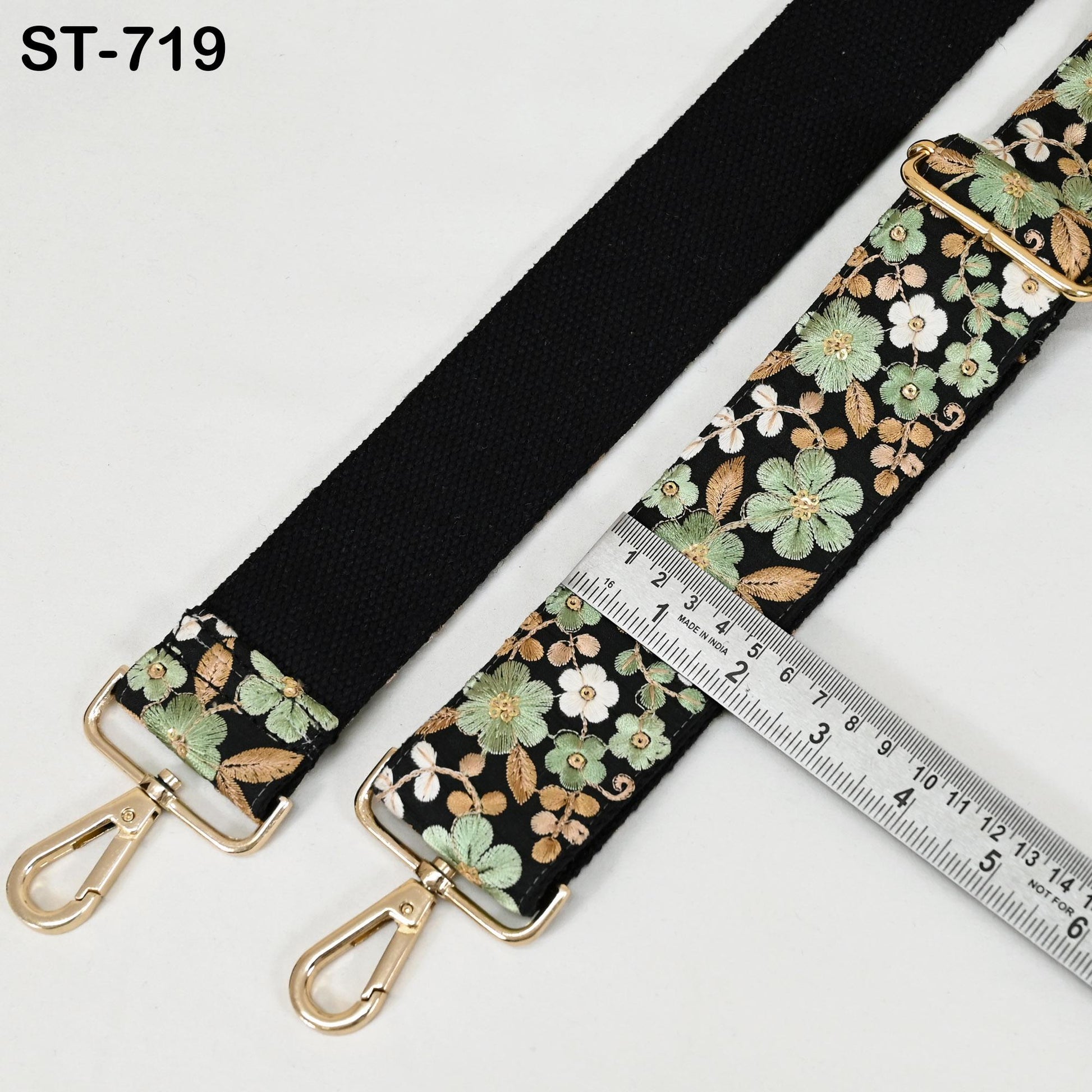 Replacement Handbag Boho Bag Strap Embroidered Camera Strap Crossbody Strap for Purses Embroidery Adjustable Guitar Strap Gift for Mother