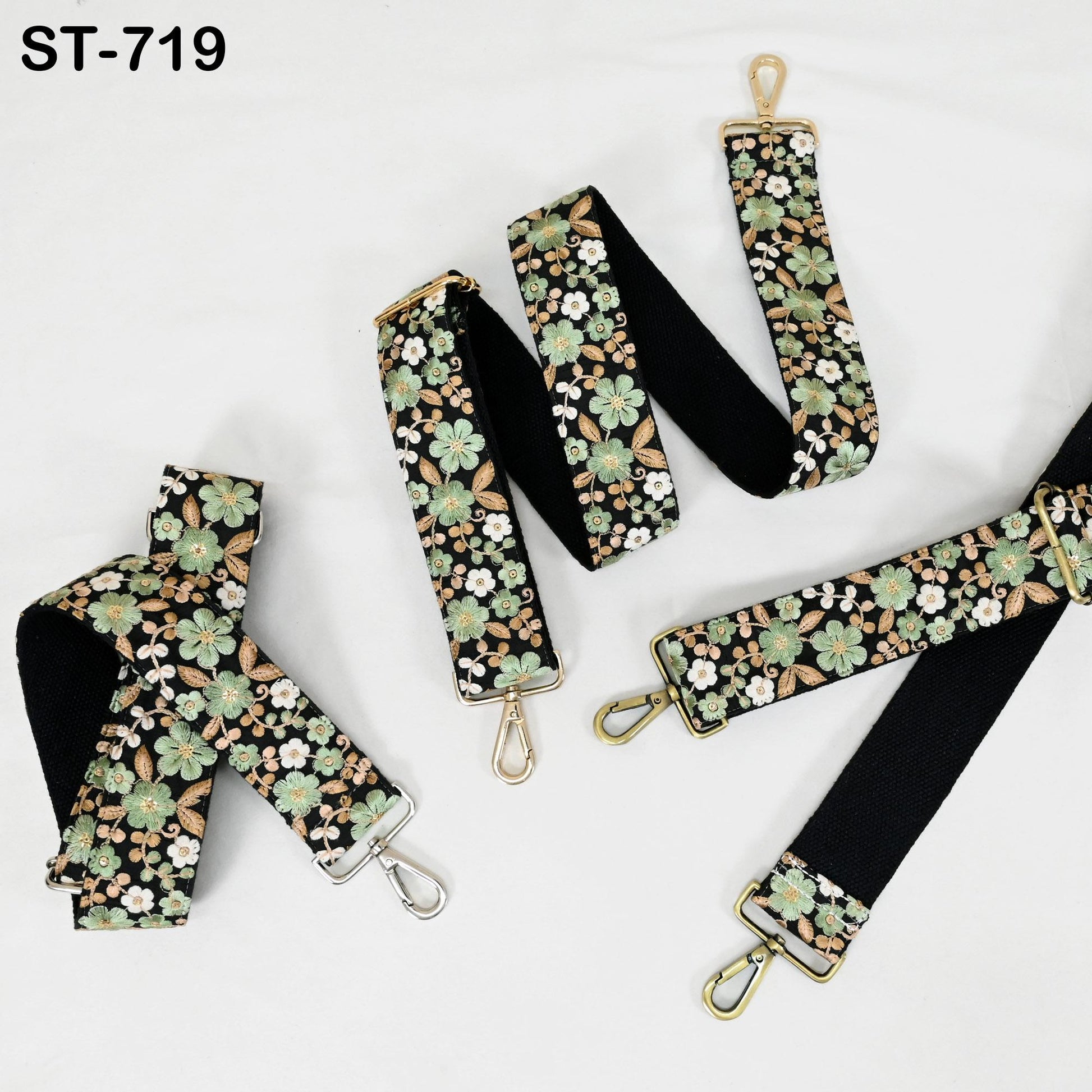 Replacement Handbag Boho Bag Strap Embroidered Camera Strap Crossbody Strap for Purses Embroidery Adjustable Guitar Strap Gift for Mother