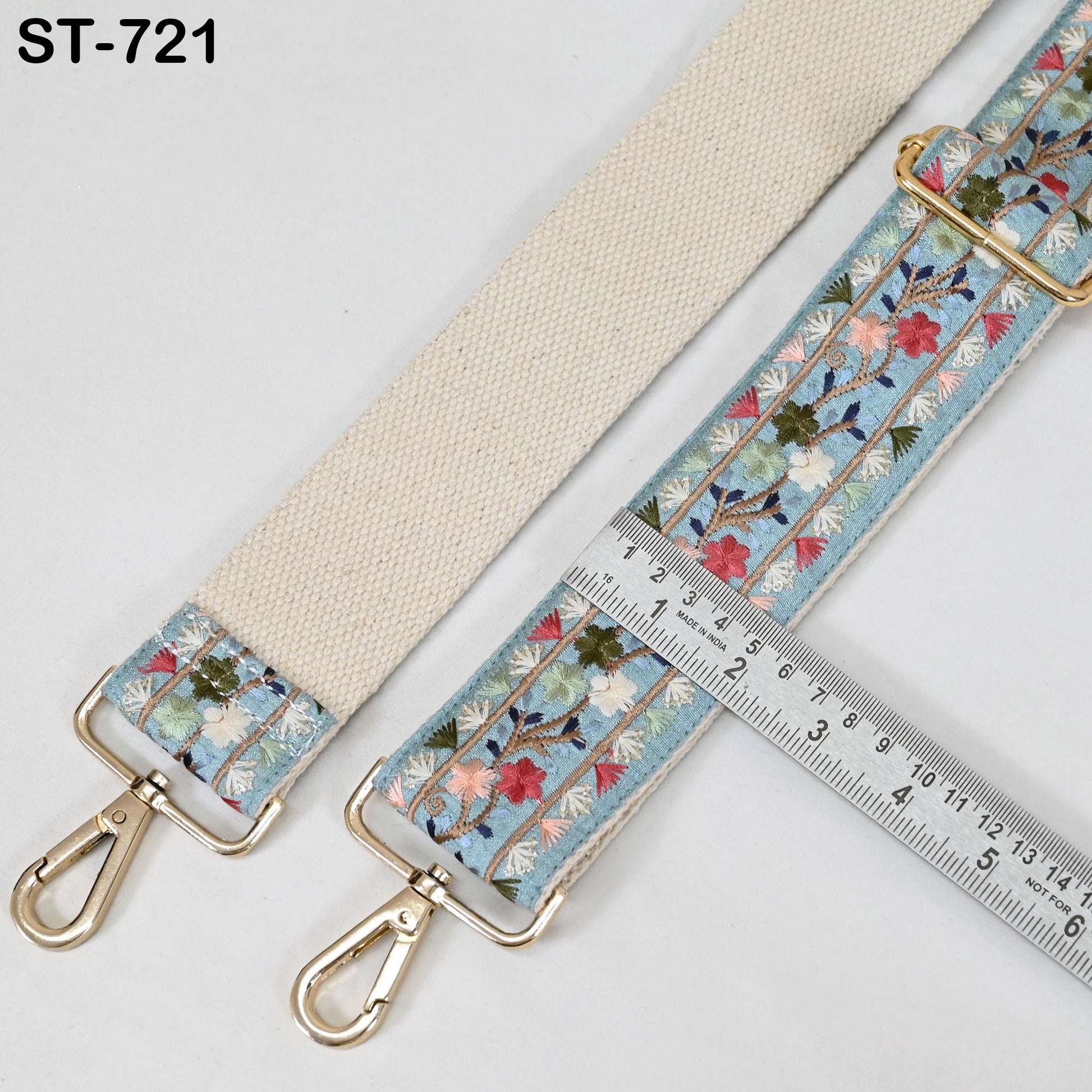 Embroidery Adjustable Camera Strap Crossbody Strap for Purses Embroidered Handbag Boho Bag Strap Replacement Guitar Strap Gift for Father