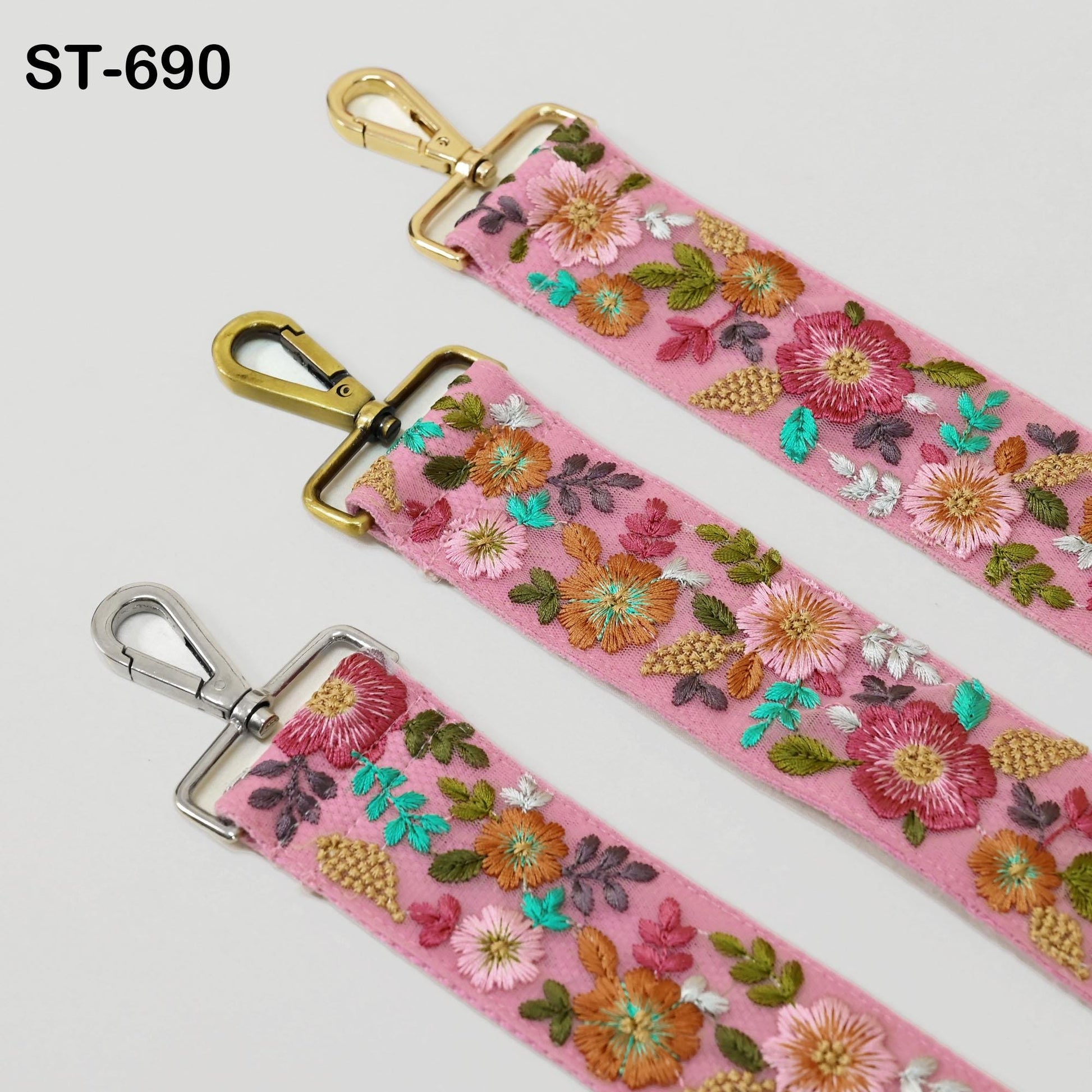 Embroidered Canvas Bag Strap Purse Strap Messenger Crossbody Strap for Purses Handbag Embroidery Replacement Strap Boho Guitar Strap Gift