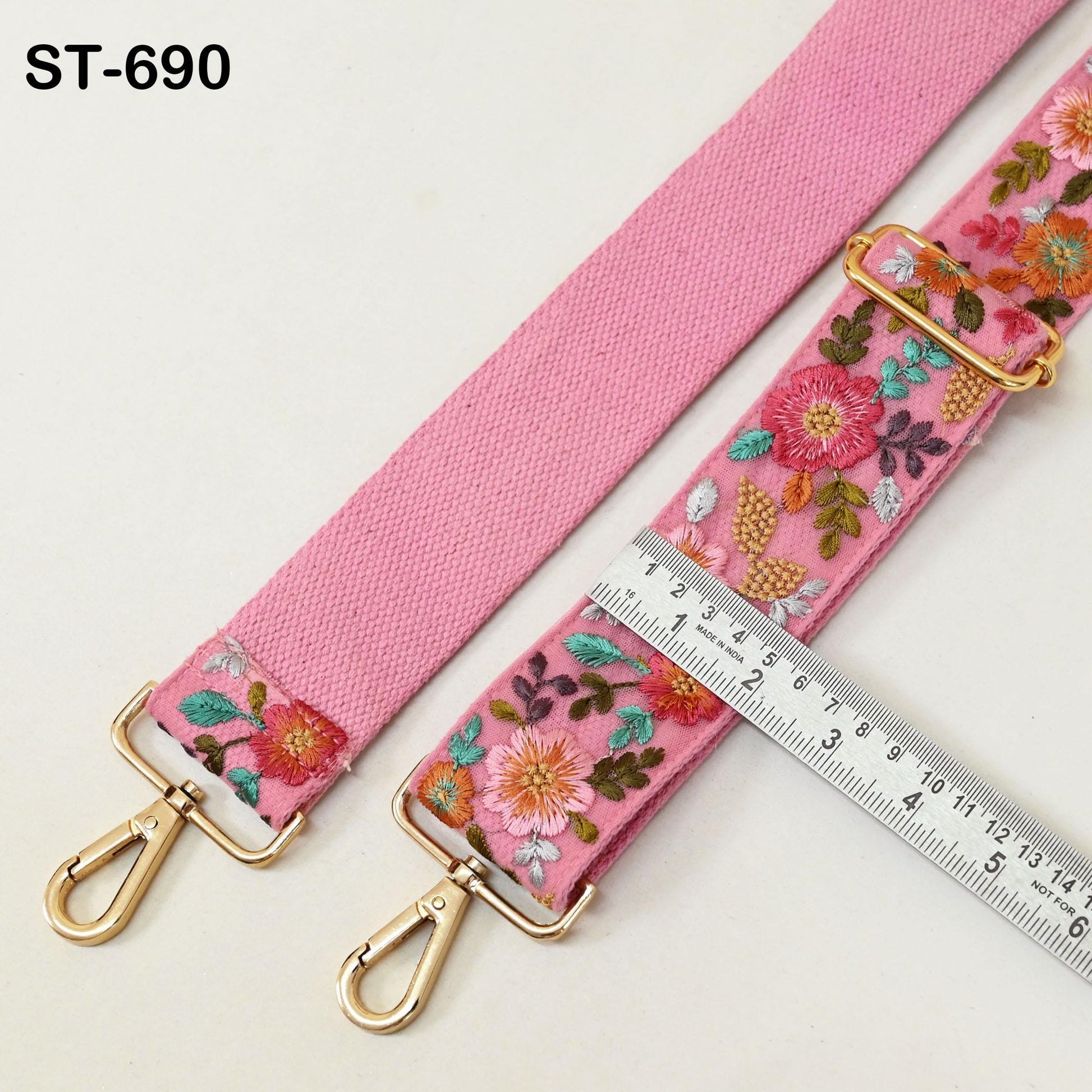 Embroidered Canvas Bag Strap Purse Strap Messenger Crossbody Strap for Purses Handbag Embroidery Replacement Strap Boho Guitar Strap Gift