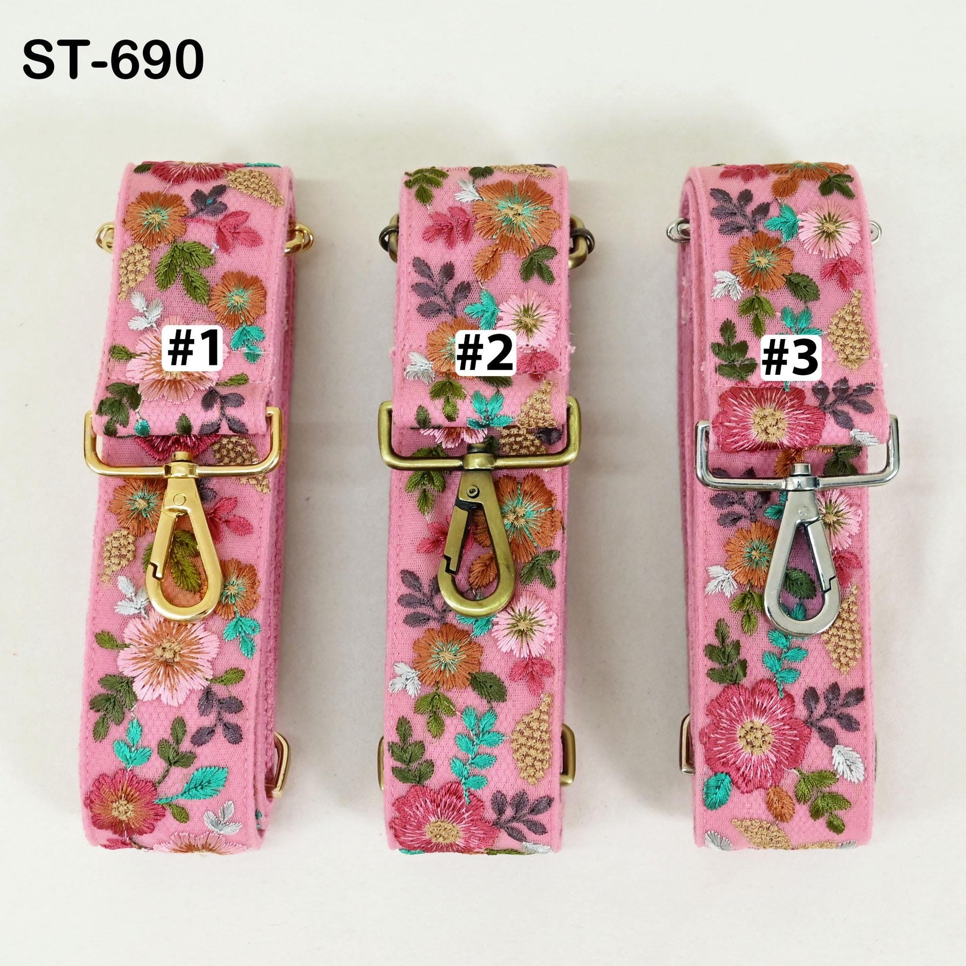 Embroidered Canvas Bag Strap Purse Strap Messenger Crossbody Strap for Purses Handbag Embroidery Replacement Strap Boho Guitar Strap Gift