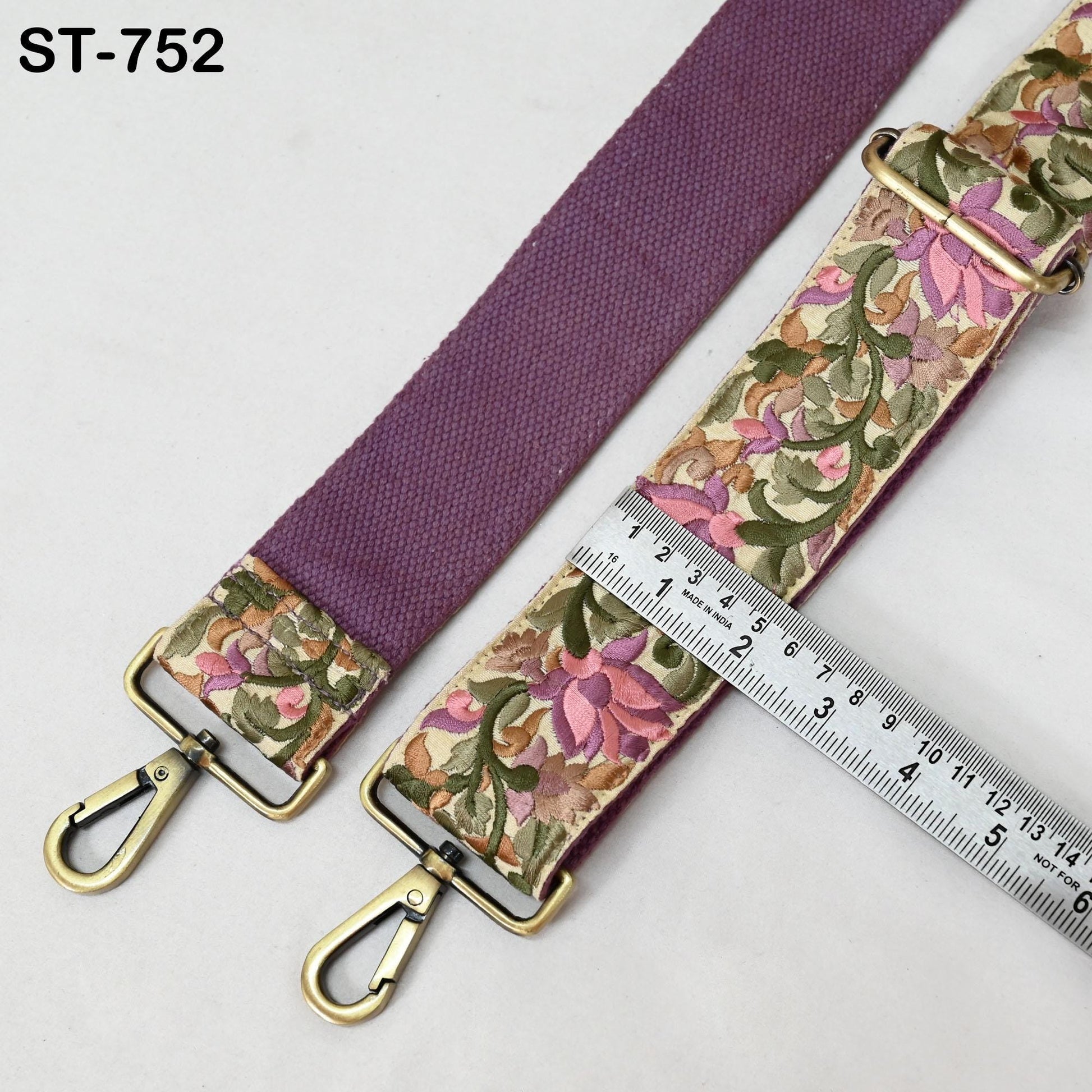Embroidery Replacement Messenger Bag Strap Purse Strap Crossbody Strap for Purses Embroidered Strap Boho Guitar Camera Strap Gift for Mother