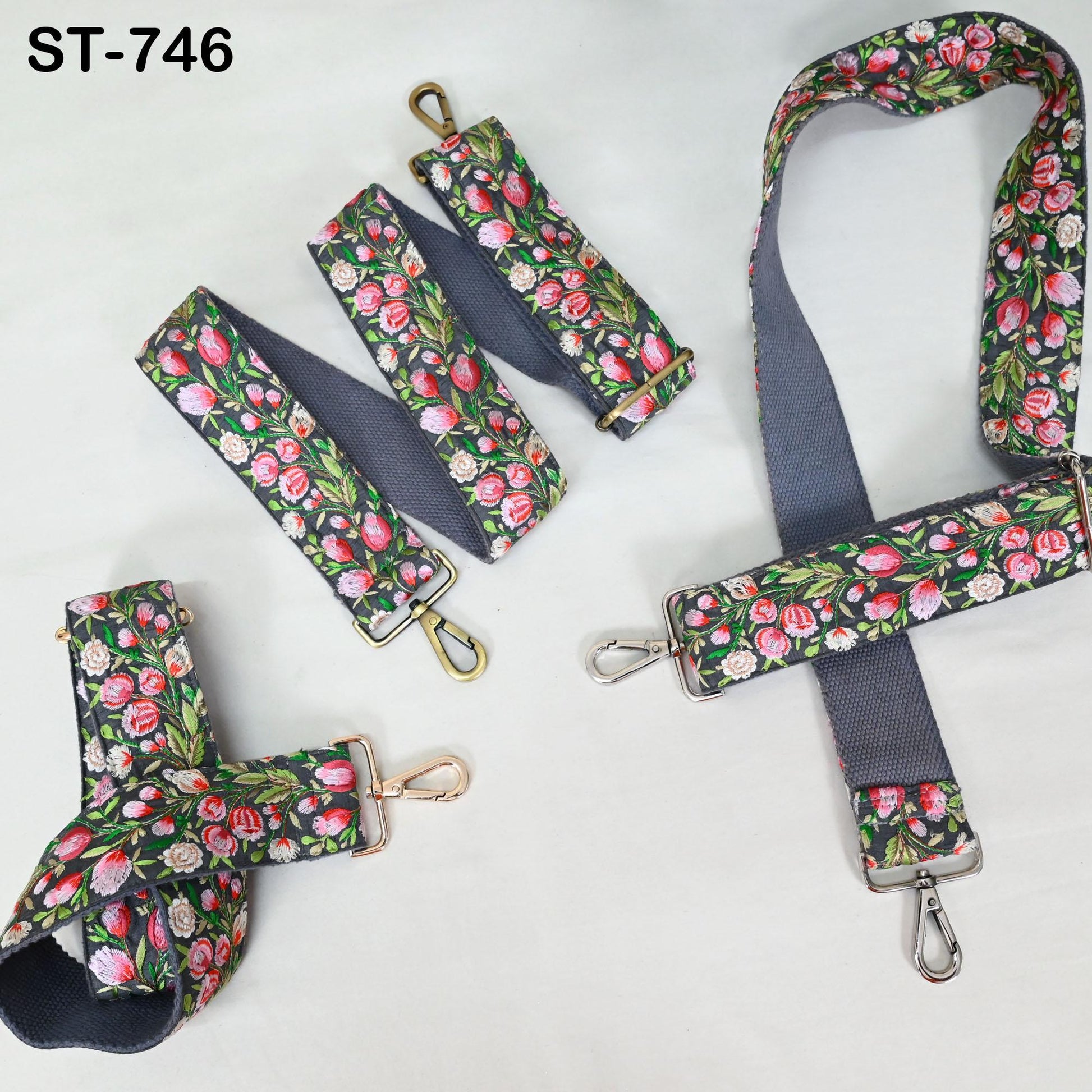 Embroidery Replacement Messenger Bag Strap Purse Strap Crossbody Strap for Purses Embroidered Strap Boho Guitar Camera Strap Gift for Mother