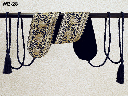 Reversible Embroidery Fabric Belt Gold Obi Wrap Women Sash Belt Adjustable Bohemian Ethnic Customize Summer Wedding Dress Gift for Friend