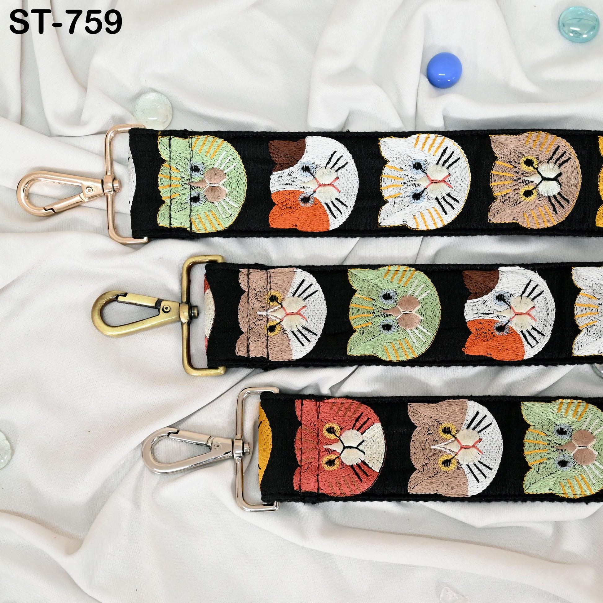 Embroidered Purse Strap Crossbody Strap for Purses Handbag Boho Bag Strap Floral Embroidery Replacement Strap Boho Guitar Strap Gift Friend