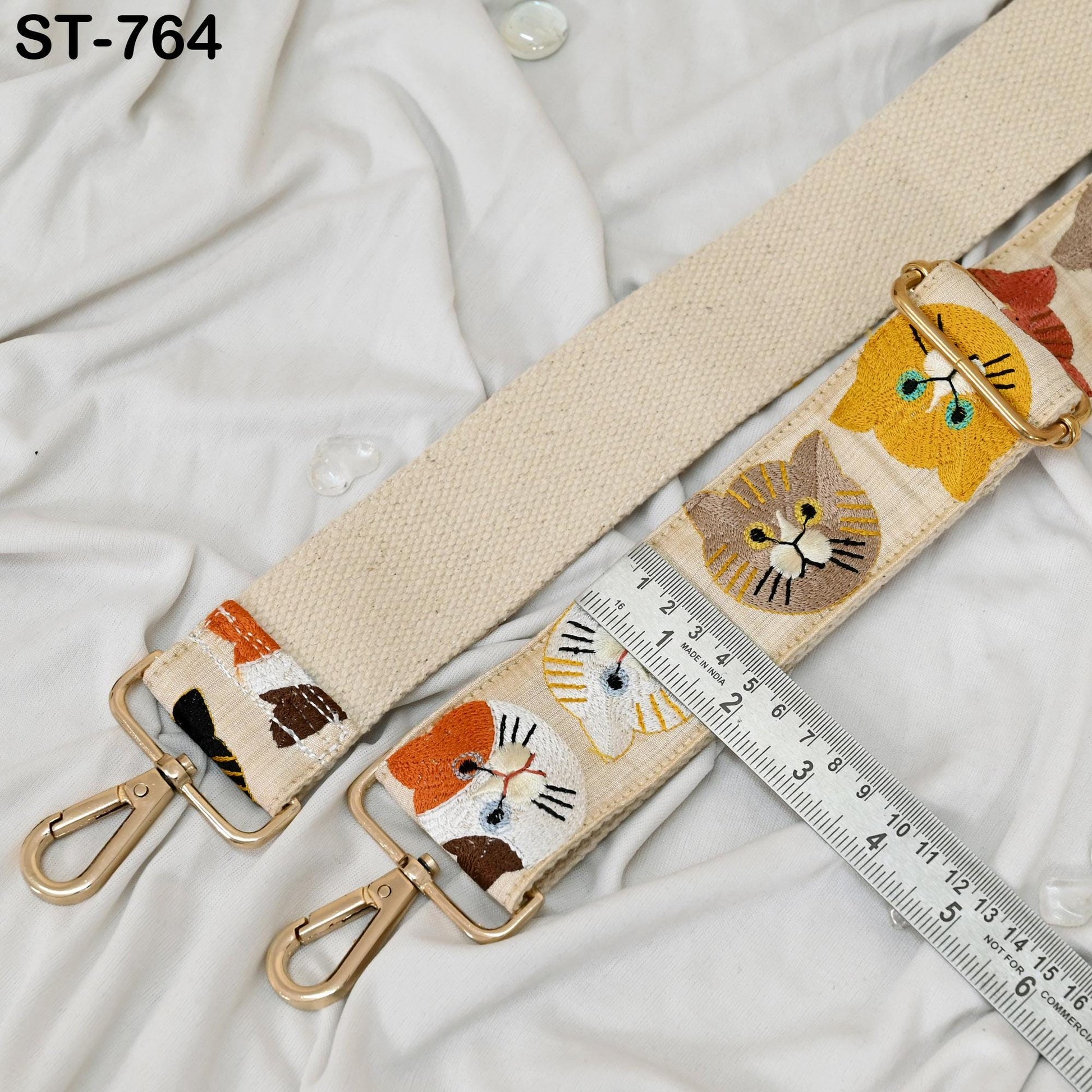 Embroidered Purse Strap Crossbody Strap for Purses Handbag Boho Bag Strap Floral Embroidery Replacement Strap Boho Guitar Strap Gift Sister