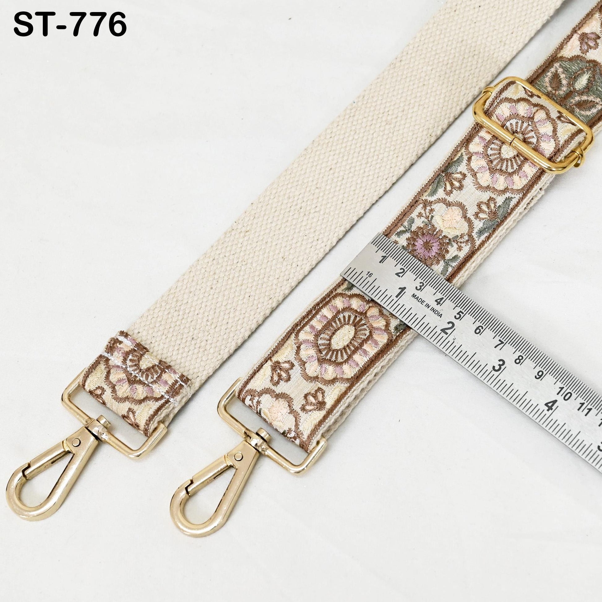 Gift for Mother Embroidery Replacement Strap Purse Strap Crossbody Strap for Purses Embroidered Boho Bag Strap Guitar Strap Handbag Strap