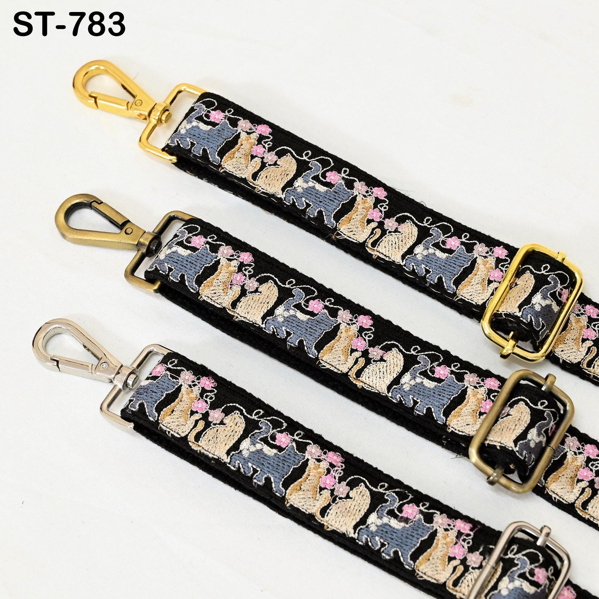 Embroidered Replacement Purse Strap Crossbody Strap for Purses Boho Bags Strap Embroidery Strap Boho Guitar Strap Handbag Strap gift for her