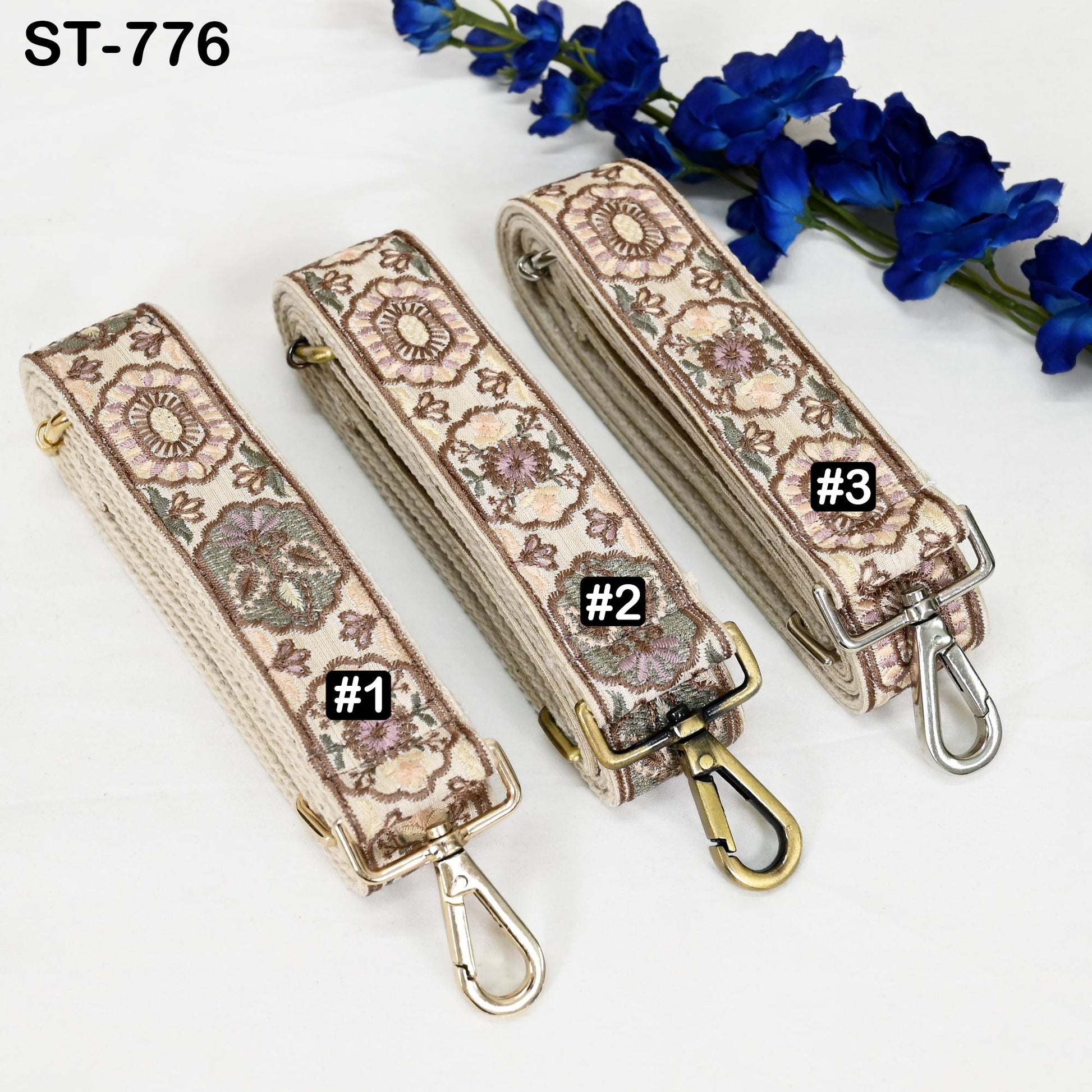 Gift for Mother Embroidery Replacement Strap Purse Strap Crossbody Strap for Purses Embroidered Boho Bag Strap Guitar Strap Handbag Strap
