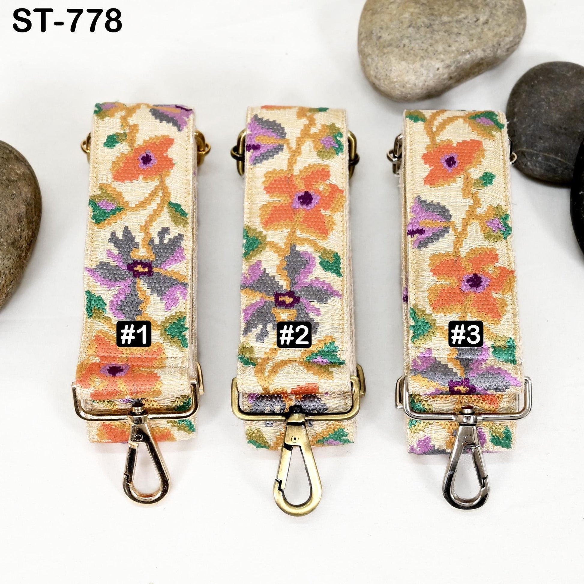 Replacement Handbag Boho Bag Strap Embroidered Camera Strap Crossbody Strap for Purses Embroidery Adjustable Guitar Strap Gift for Mother