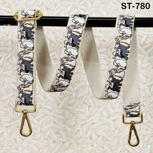 Embroidered Replacement Purse Strap Crossbody Strap for Purses Boho Bags Strap Embroidery Strap Boho Guitar Strap Handbag Strap gift for her