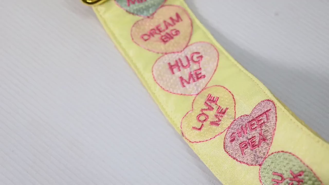 Embroidered Purse Strap Crossbody Strap for Purses Handbag Boho Bag Strap Floral Embroidery Replacement Strap Boho Guitar Strap Gift for her