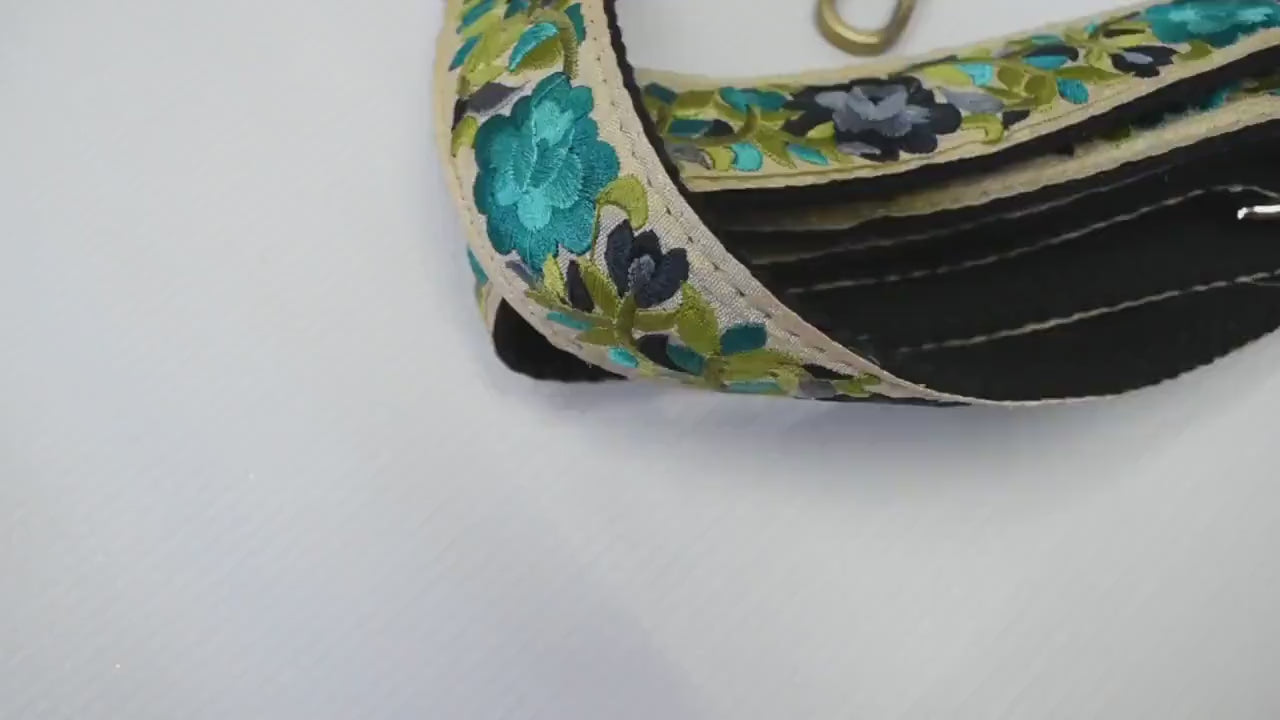 Embroidered Messenger Bags Strap Crossbody Strap for Purses Boho Embroidery Replacement Strap Boho Guitar Strap Handbag Strap gift for her