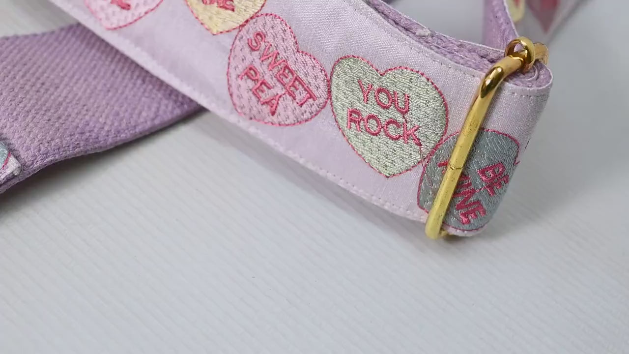 Embroidered Purse Strap Crossbody Strap for Purses Handbag Boho Bag Strap Embroidery Replacement Strap Boho Guitar Strap Gift Daughter