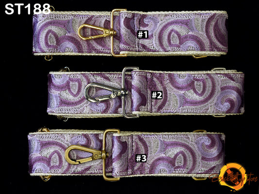 Embroidered Purse Strap Crossbody Strap for Purses Boho Bags Strap Embroidery Replacement Strap Boho Guitar Strap Handbag Strap gift for her