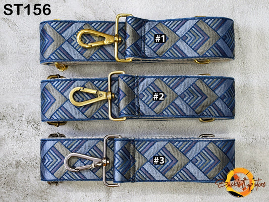 Custom Messenger Crossbody Strap Canvas Sling Bag Purse Strap Embroidery Strap Handbag Embroidered Replacement Strap Boho Guitar Strap Gift