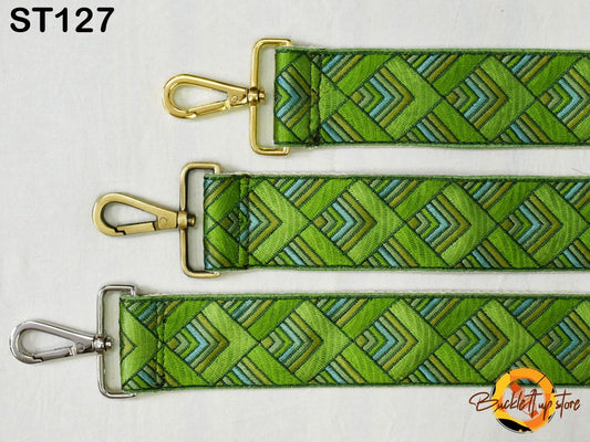 Bohemian Strap - Embroidered Purse Strap Crossbody Strap for Purses Bohemian Sling Bag Strap Embroidery Replacement Guitar Strap Handbag Strap Gift for Wife