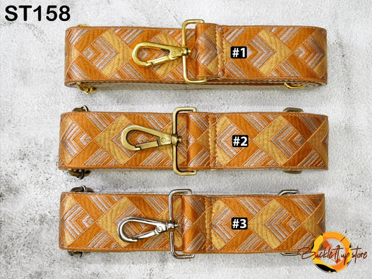 Replacement Messenger Crossbody Strap Canvas Sling Bag Purse Strap Custom Embroidery Strap Handbag Embroidered Strap Boho Guitar Strap Gift