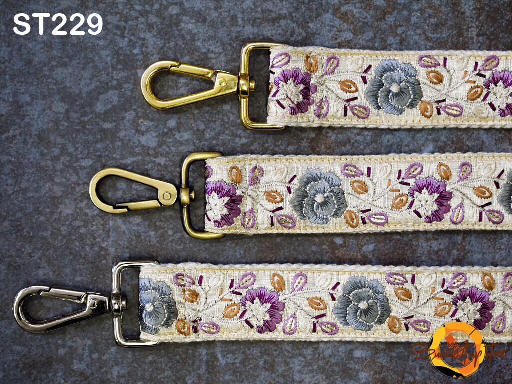 Replacement Straps - Tote Messenger Bags Strap for Purses Shoulder Crossbody Straps Embroidered Boho Guitar Strap Handbag Strap Gift for Mom