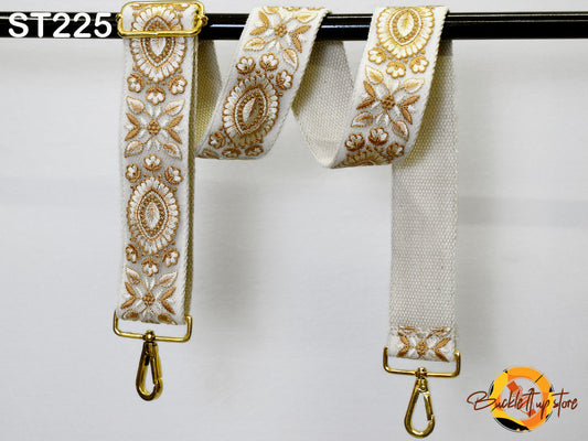 Replacement Strap Boho Guitar Strap Gift for Mom Embroidered Purse Strap Crossbody Strap for Purses Boho Bags Strap Embroidery Handbag Strap