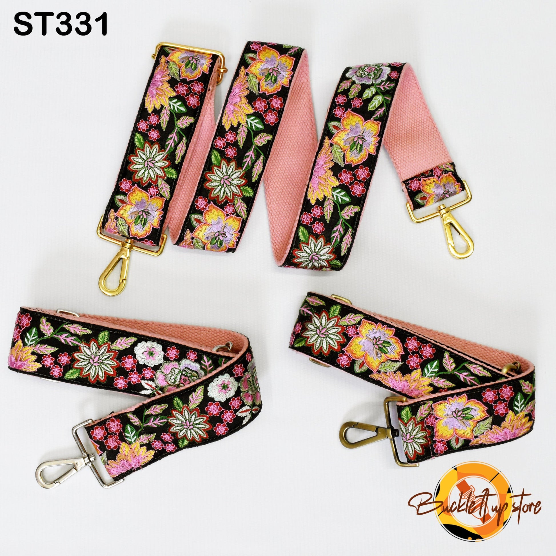 Crossbody Strap for Purses Embroidered Canvas Sling Bag Strap Messenger Handbag Embroidery Replacement Strap Boho Guitar Strap Gift Mother