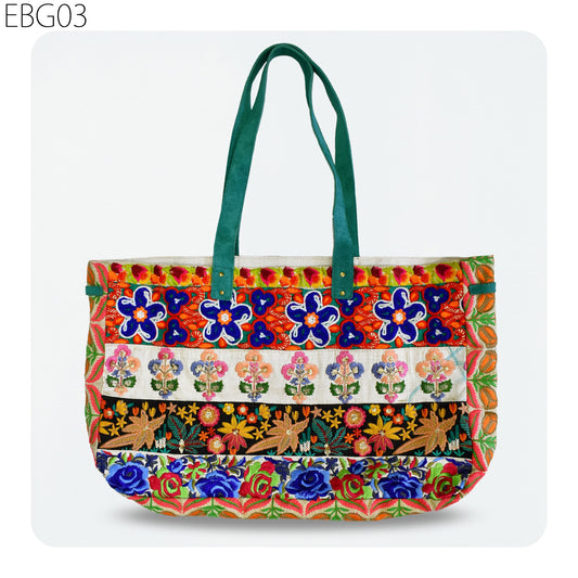 Embroidered Tote Bag Boho Handbag Hippie Canvas Linning Bag with zipper Shoulder Bag Beach Bag Gift bag, Cotton bag Gift for Sister Mom Wife