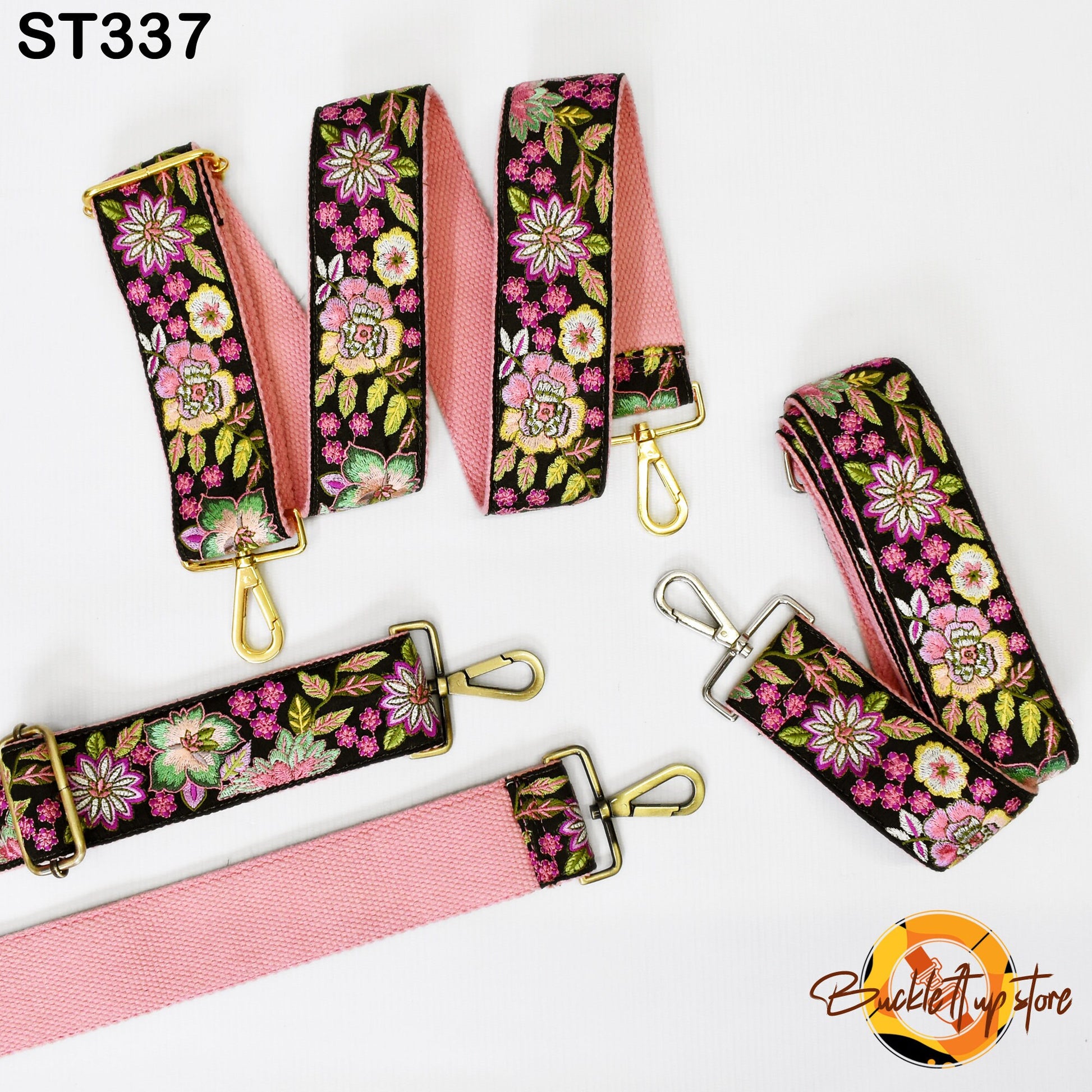 Embroidery Replacement Strap Purse Strap Crossbody Strap for Purses Embroidered Boho Bags Strap Boho Guitar Strap Handbag Strap gift for her