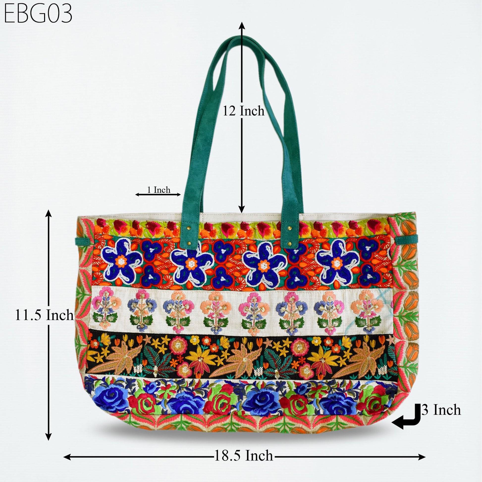 Embroidered Tote Bag Boho Handbag Hippie Canvas Linning Bag with zipper Shoulder Bag Beach Bag Gift bag, Cotton bag Gift for Sister Mom Wife