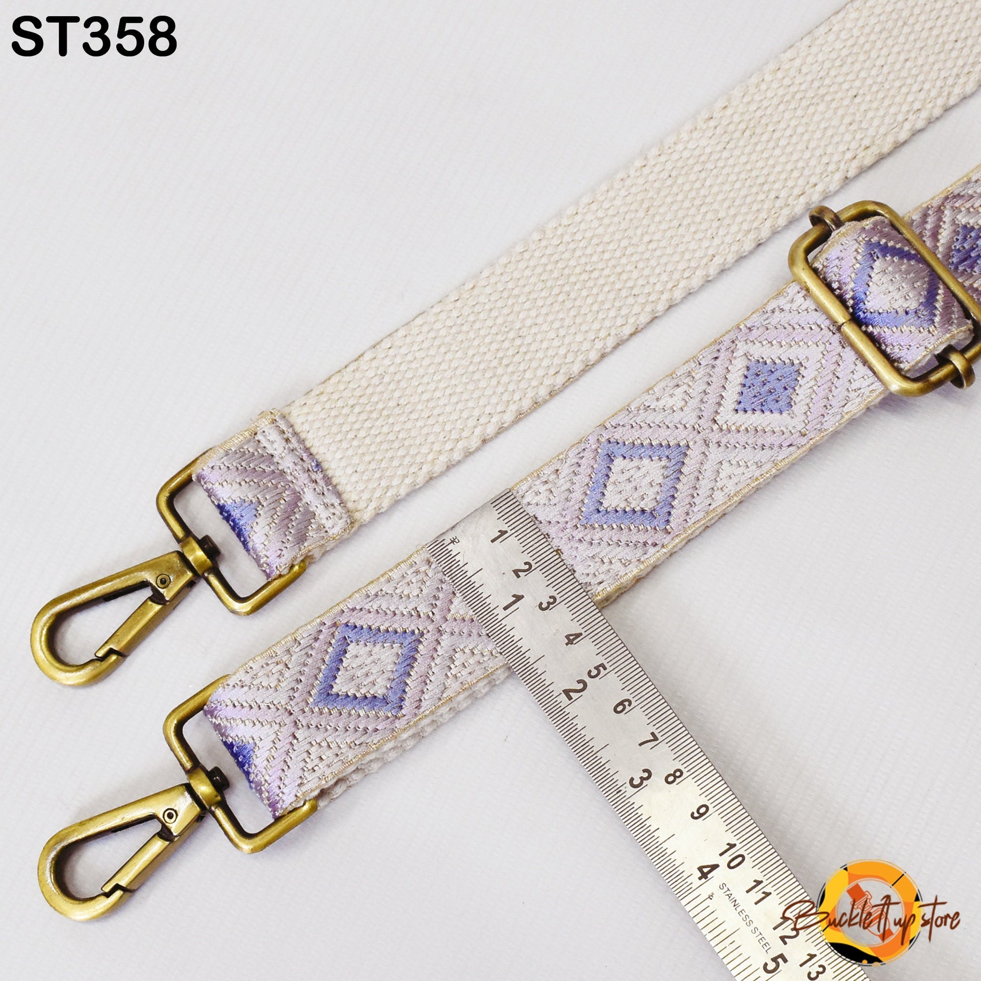 Embroidery Messenger Crossbody Strap Custom Sling Bag Strap Purse Strap Handbag Embroidered Canvas Replacement Strap Boho Guitar Strap Gift