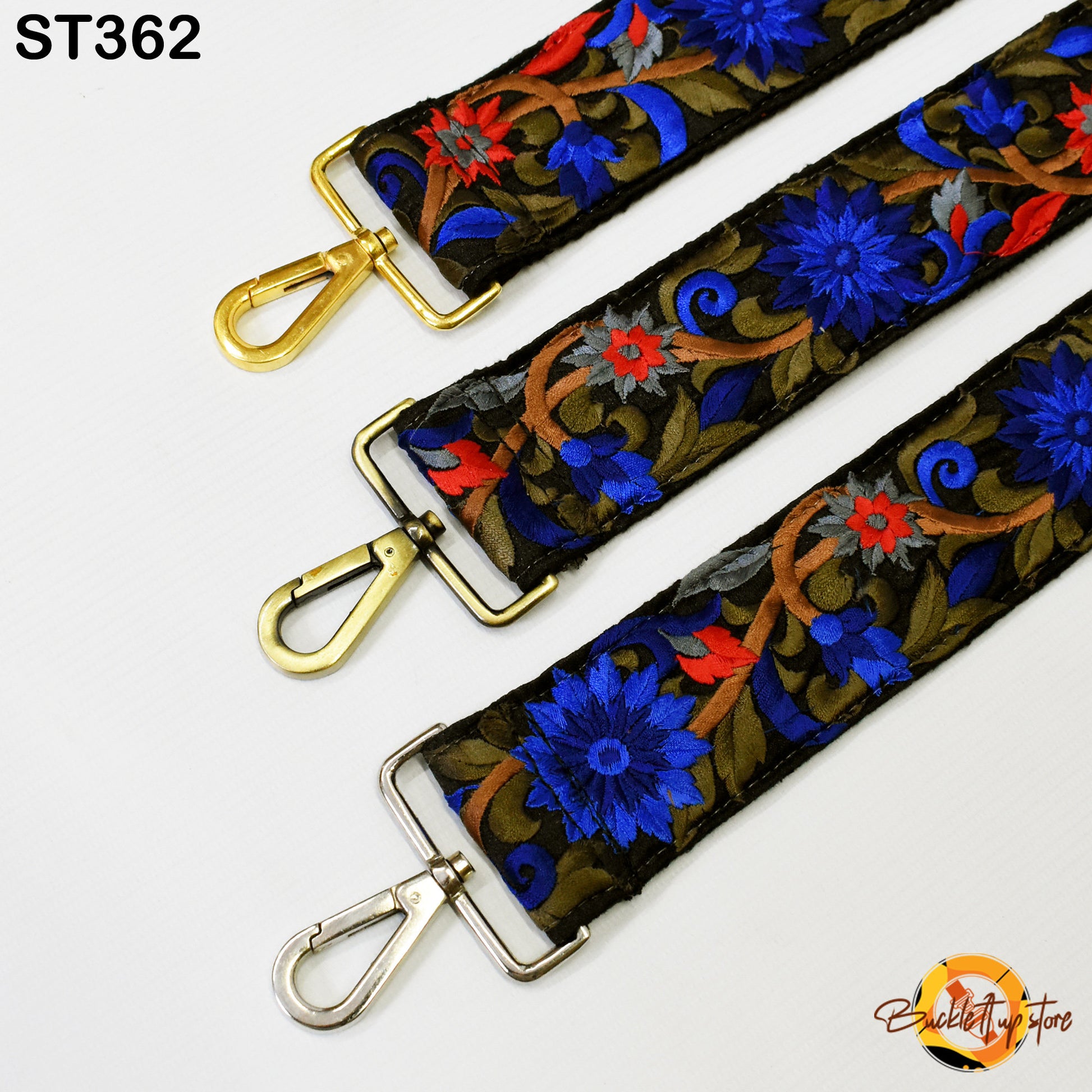 Crossbody Strap for Purses Handbag Embroidered Purse Strap Boho Bag Strap Floral Embroidery Replacement Strap Boho Guitar Strap Gift for her