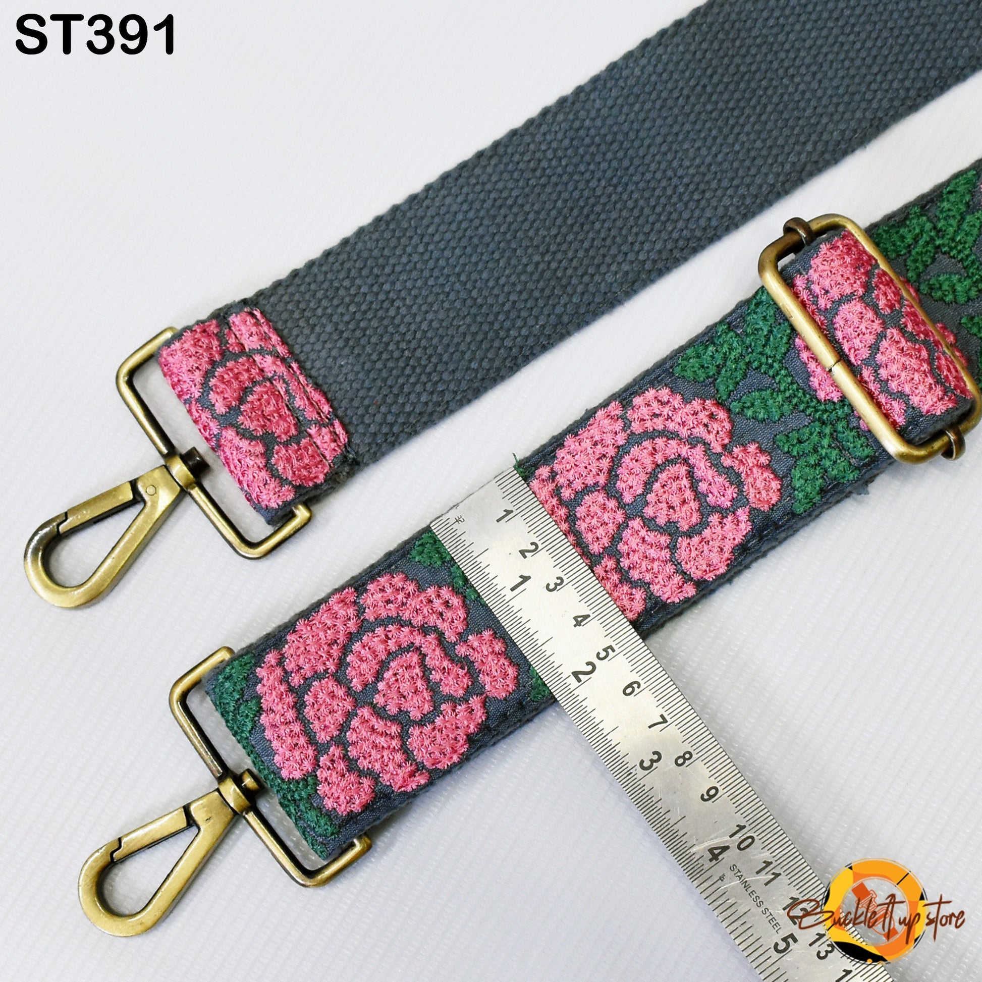 Adjustable Replacement Handbag Boho Bag Strap Floral Embroidered Embroidery Camera Strap Crossbody Strap Purses Guitar Strap Gift Daughter