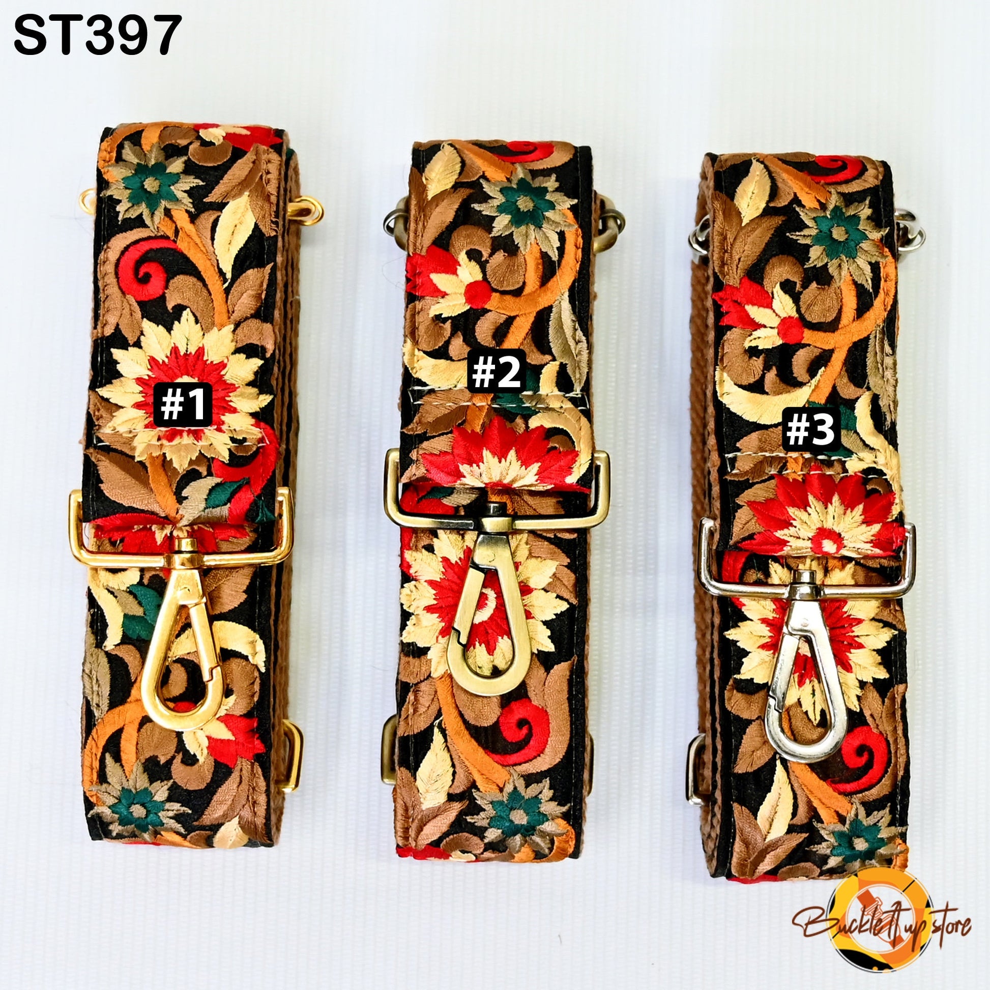 Replacement Strap Crossbody Strap for Purses Handbag Embroidered Sling Bags Strap Boho Bag Strap Floral Embroidery Guitar Strap Gift for Her