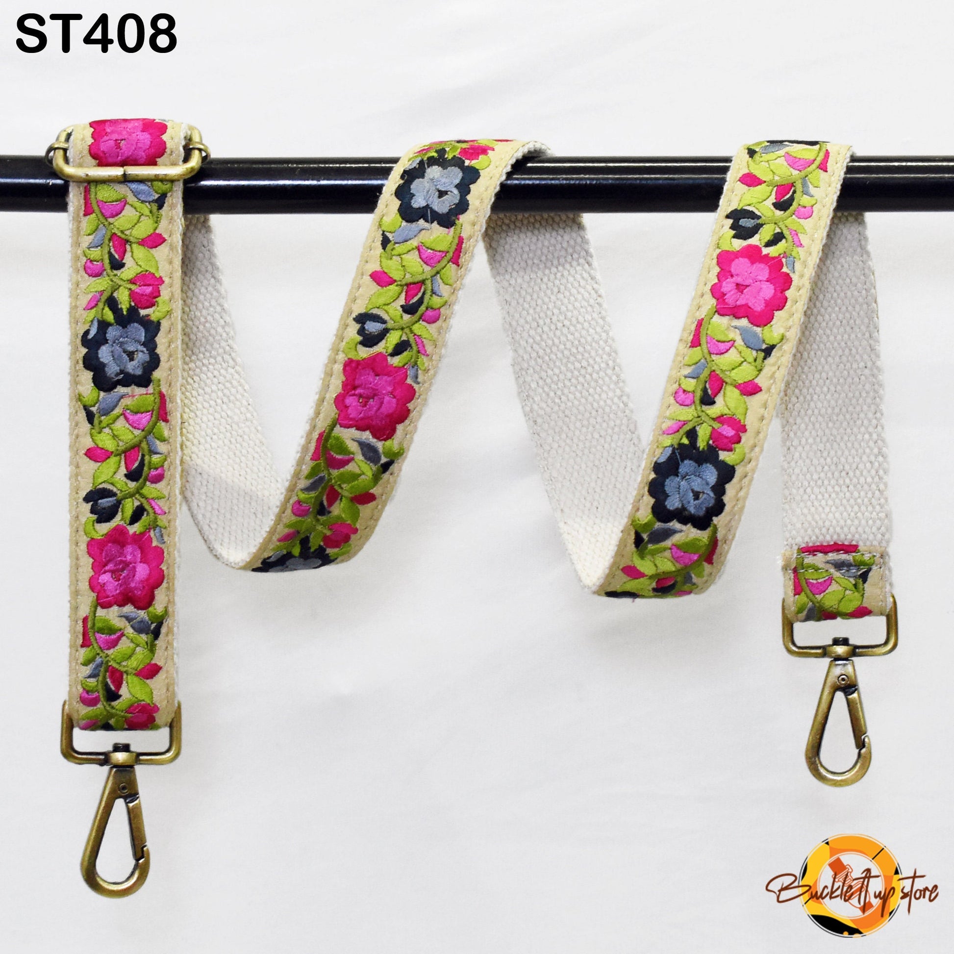 Embroidered Messanger Bag Strap Crossbody Strap for Purses Sling Bag Strap Embroidery Replacement Handbag Boho Guitar Strap Gift for Brother