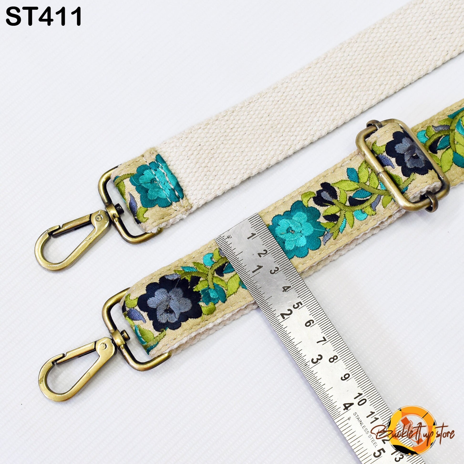 Gift for Dad Embroidered Messenger Bags Strap Crossbody Strap for Purses Boho Embroidery Replacement Strap Boho Guitar Strap Handbag Strap