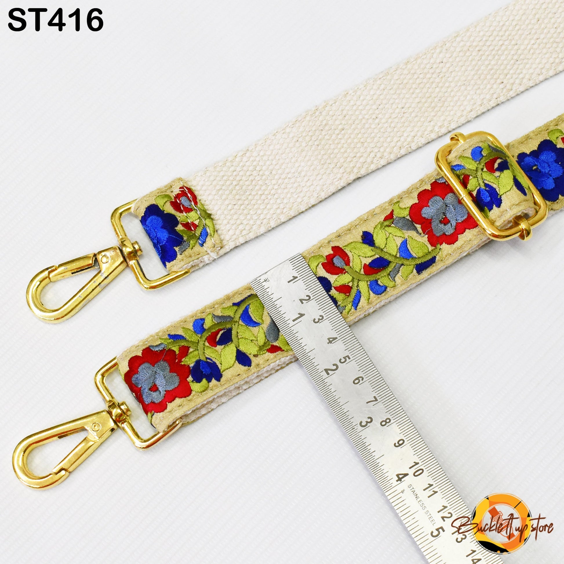 Embroidered Messenger Bags Strap Crossbody Strap for Purses Embroidery Replacement Strap Boho Guitar Strap Handbag Strap Gift for Sister