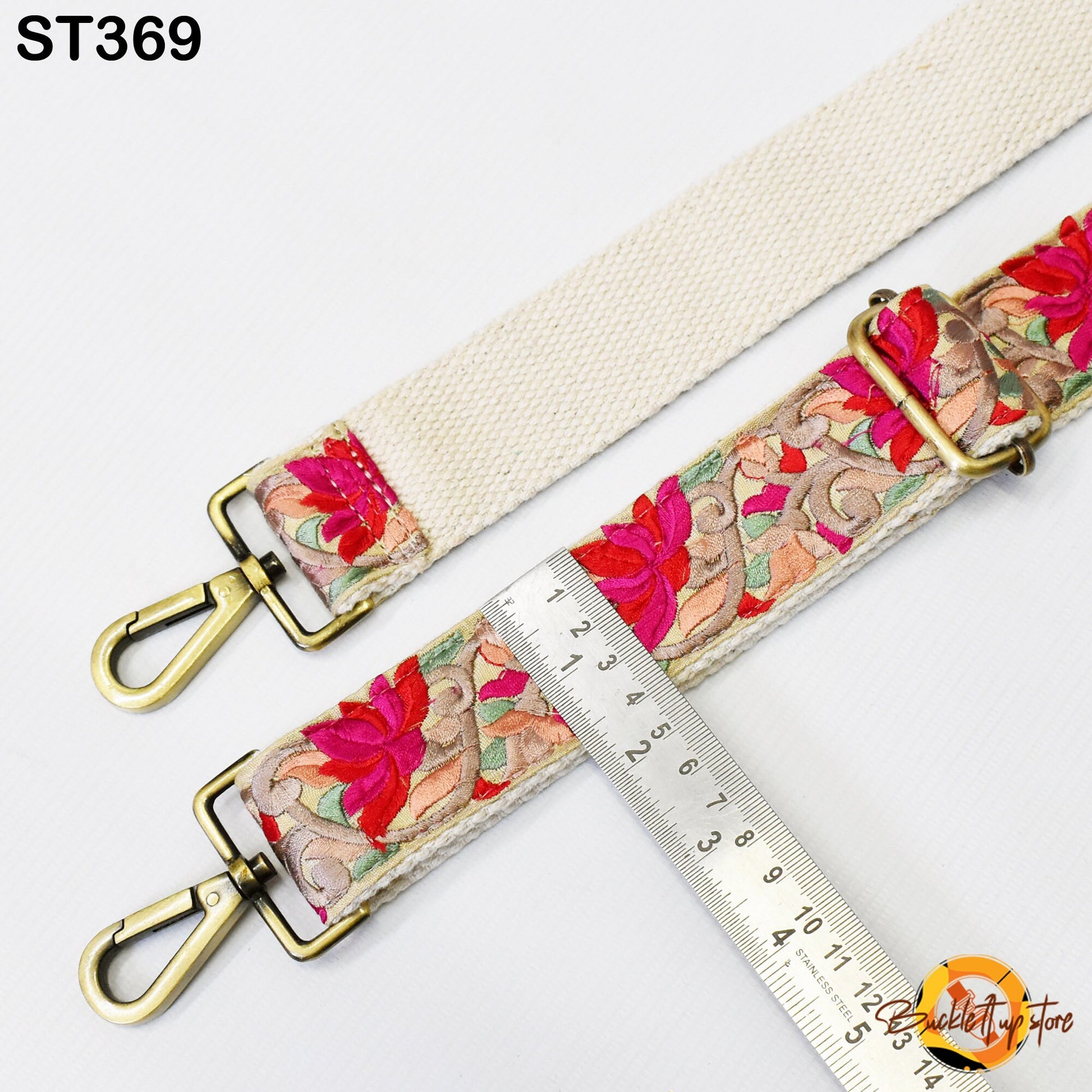 Gift Wife Embroidered Detachable Crossbody Strap for Purses Bags Embroidery Replacement Messenger Strap Boho Tote Handbag Strap Guitar Strap