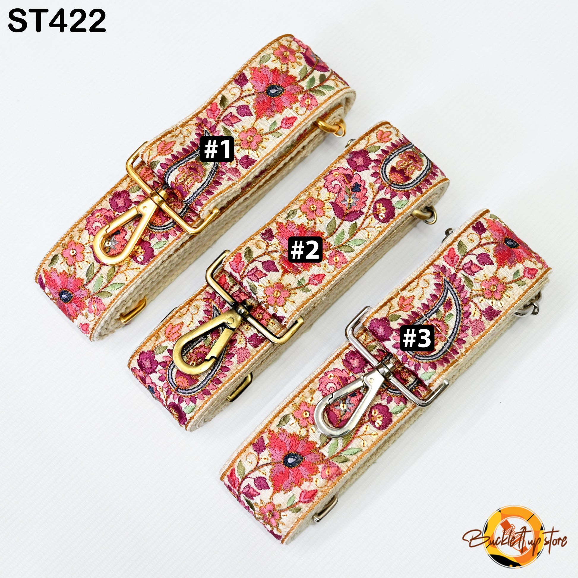 Embroidered Purse Strap Crossbody Strap for Purses Handbag Boho Bag Strap Floral Embroidery Replacement Strap Boho Guitar Strap Gift for her