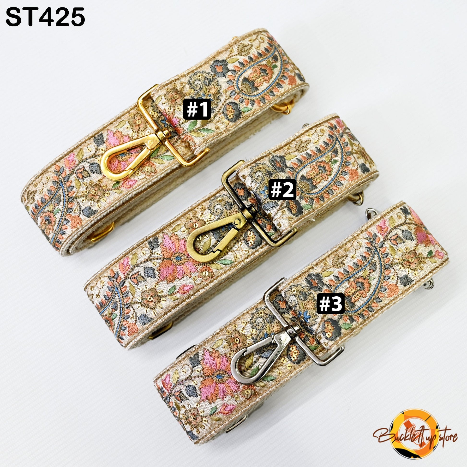 Embroidered Purse Strap Crossbody Strap for Purses Handbag Boho Bag Strap Floral Embroidery Replacement Strap Boho Guitar Strap Gift for her