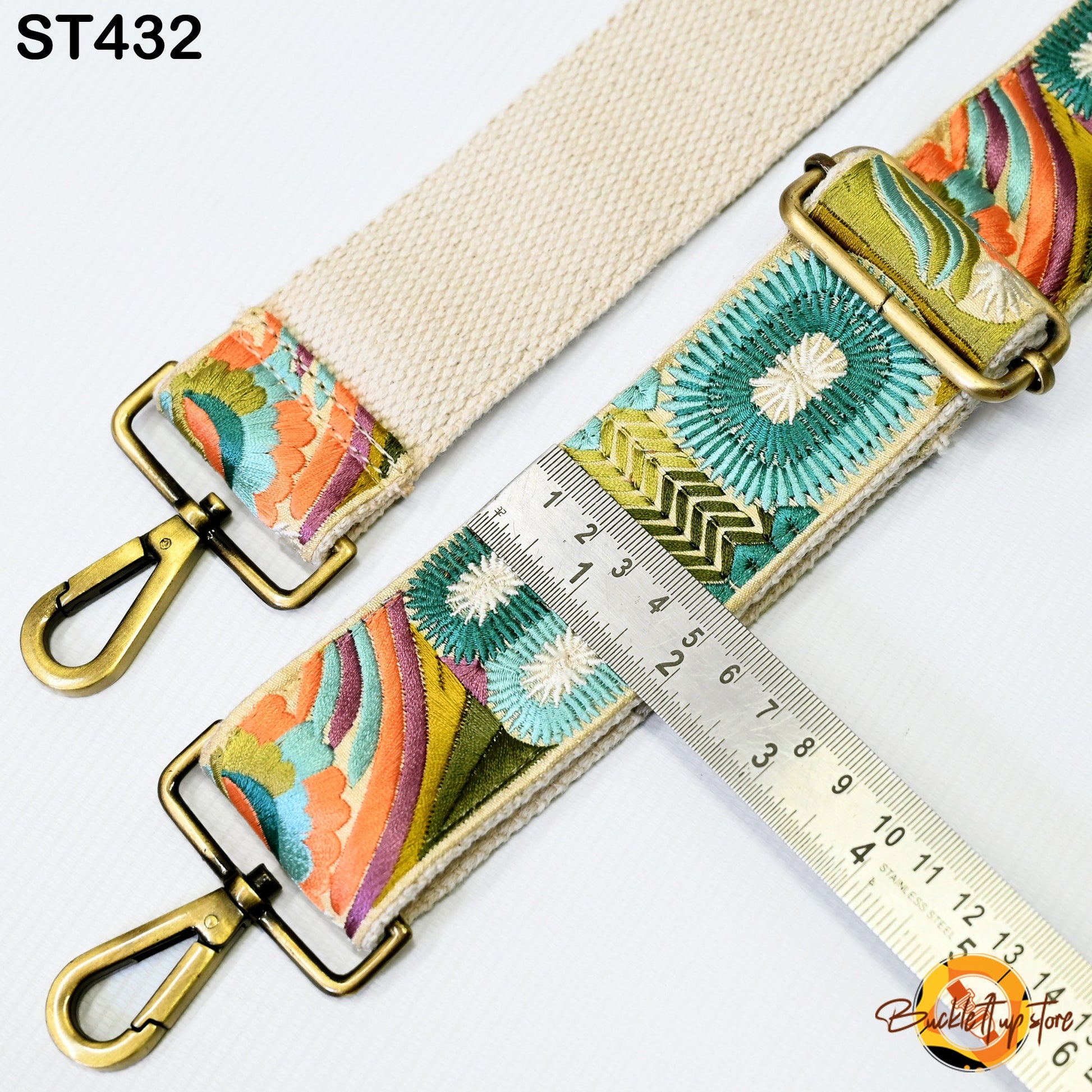 Replacement Handbag Boho Bag Strap Embroidered Camera Strap Crossbody Strap for Purses Embroidery Adjustable Guitar Strap Gift for Daughter