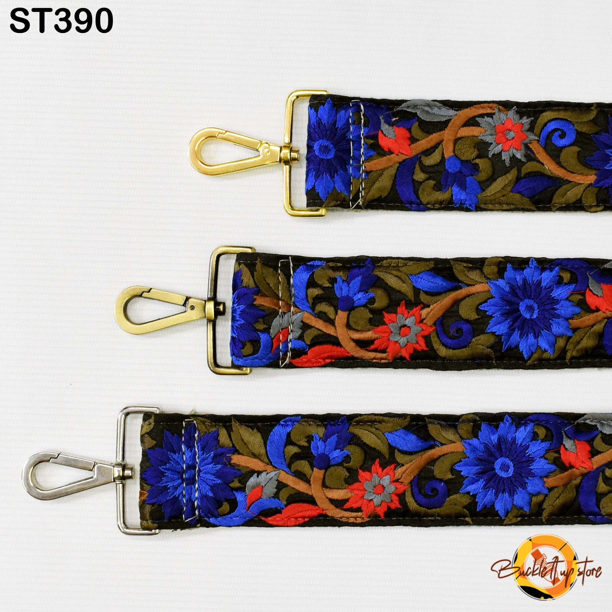 Embroidered Replacement Purse Strap Crossbody Strap for Purses Handbag Boho Bag Strap Floral Embroidery Strap Boho Guitar Strap Gift for her