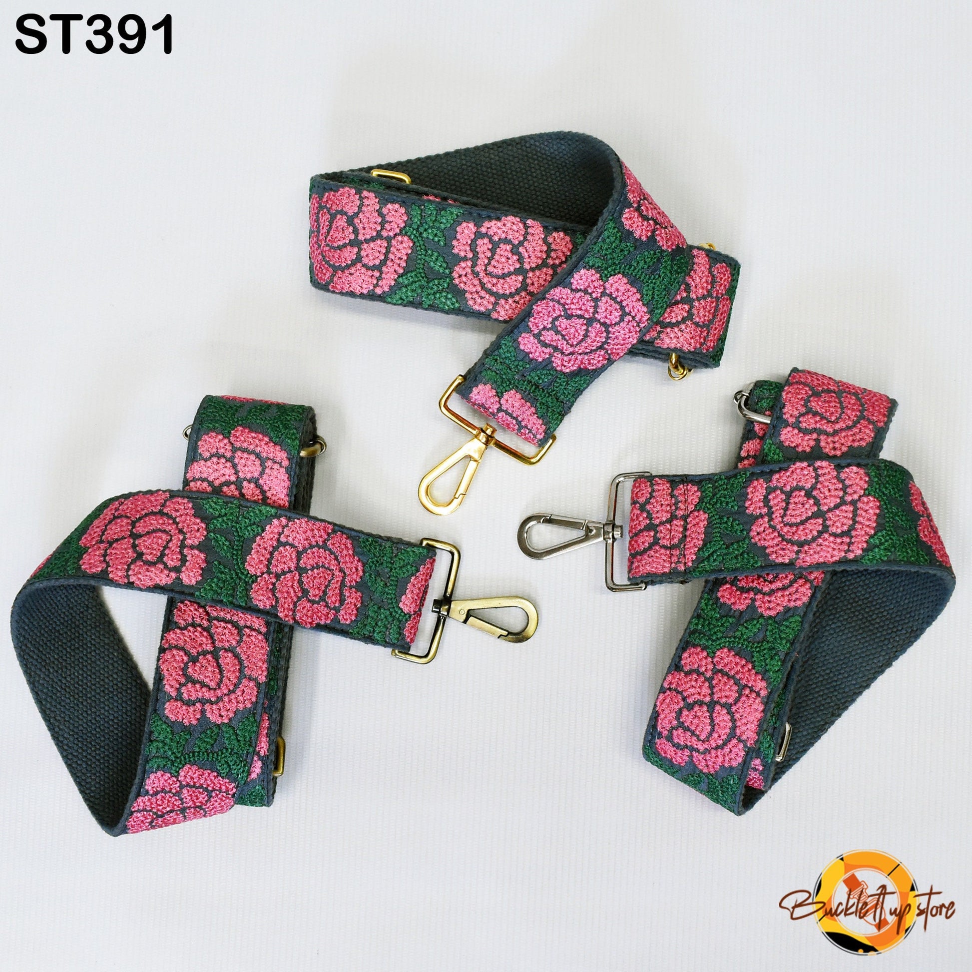 Adjustable Replacement Handbag Boho Bag Strap Floral Embroidered Embroidery Camera Strap Crossbody Strap Purses Guitar Strap Gift Daughter