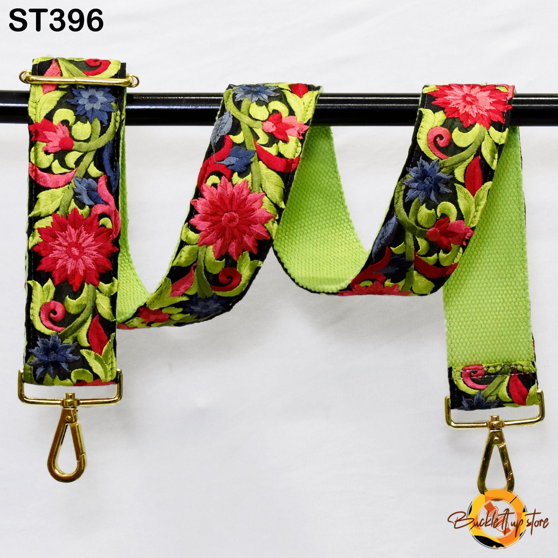 Crossbody Strap for Purses Handbag Embroidered Purse Strap Boho Bag Strap Floral Embroidery Replacement Strap Guitar Strap Gift for Mother